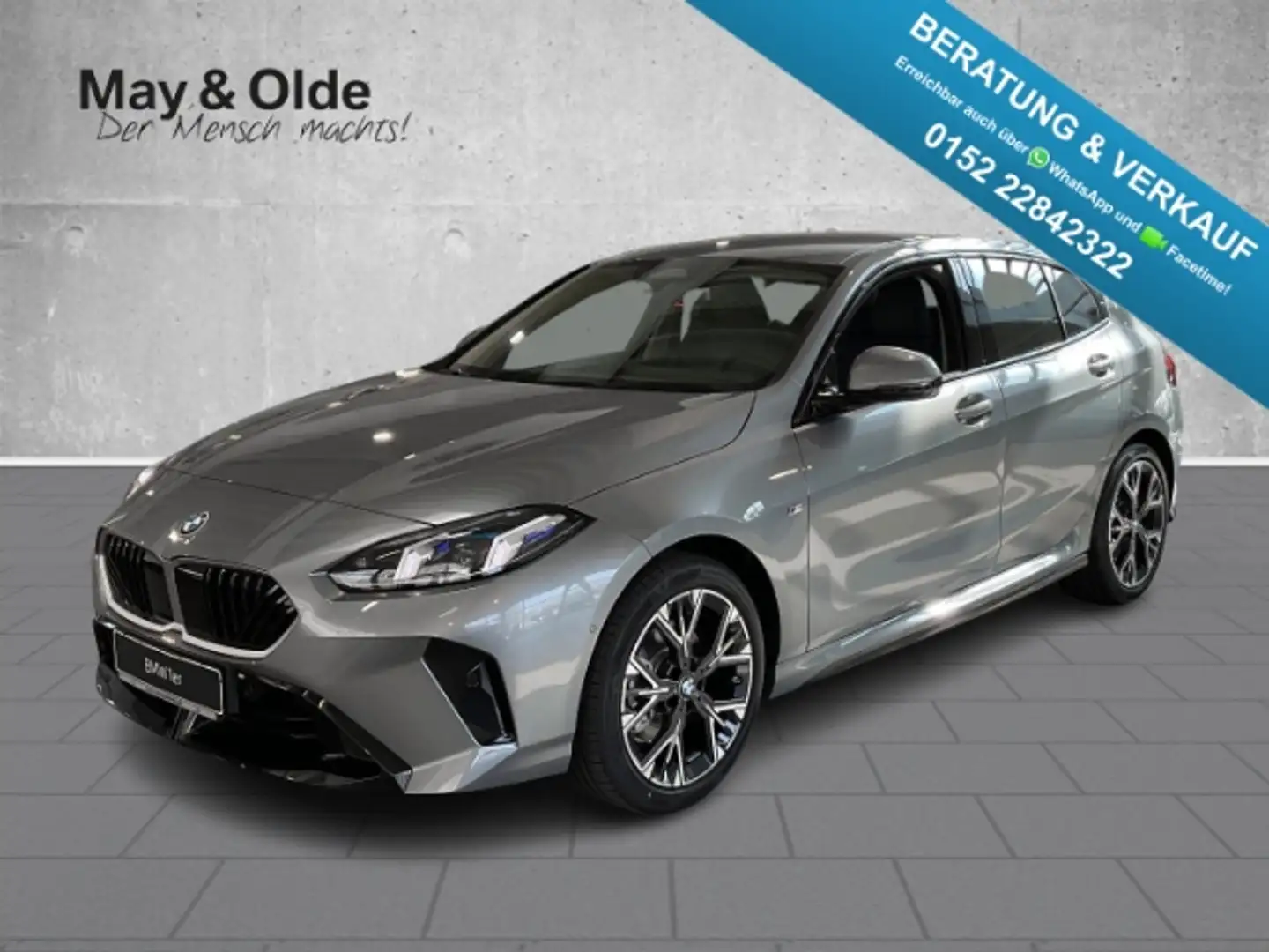 BMW 120 M-Sport Design Adap.LED 18'' Klimaa. Sportsitze Grau - 1