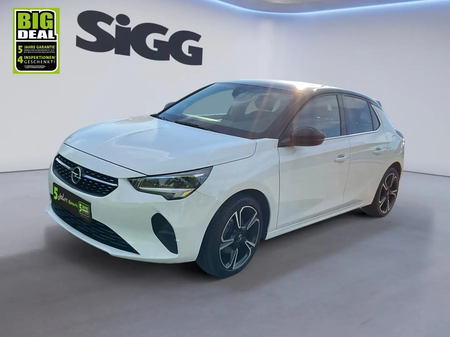 Opel Corsa F 1.2 Turbo Elegance Automatik Kamera DAB Blanc - 2