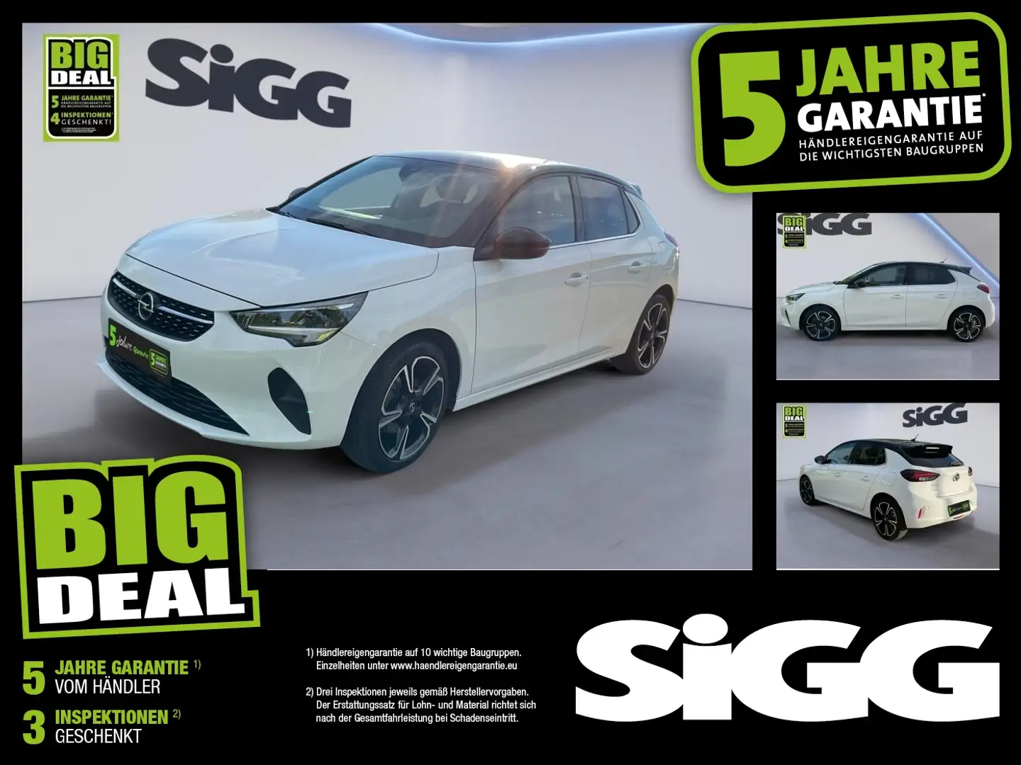 Opel Corsa F 1.2 Turbo Elegance Automatik Kamera DAB Blanco - 1