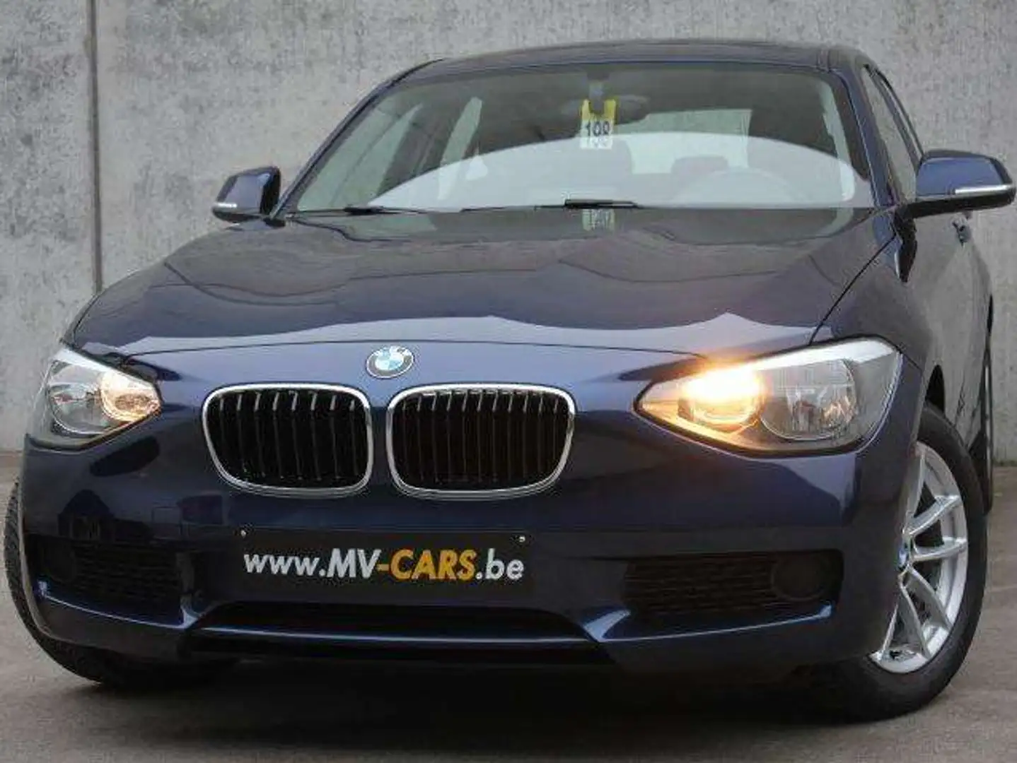 BMW 114 BMW 114i/5-deur/Scherm/Multistuur Bleu - 1