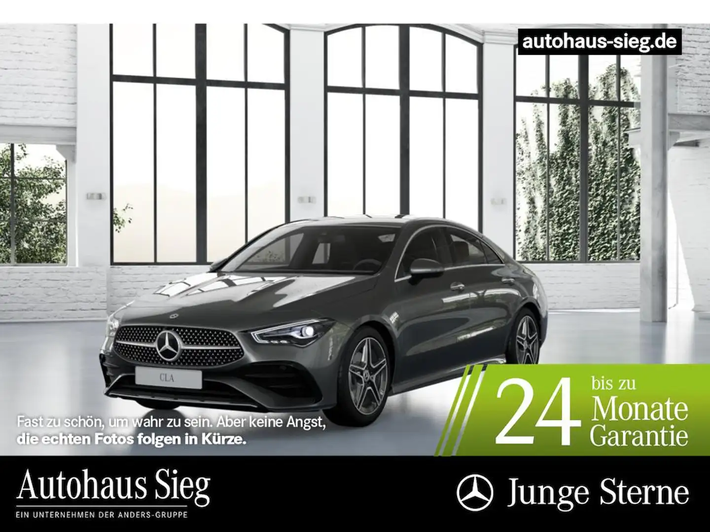 Mercedes-Benz CLA 180 Coupé AMG AdvPlus+MBUX+SHZ+LED+PDC+Kam Grau - 1