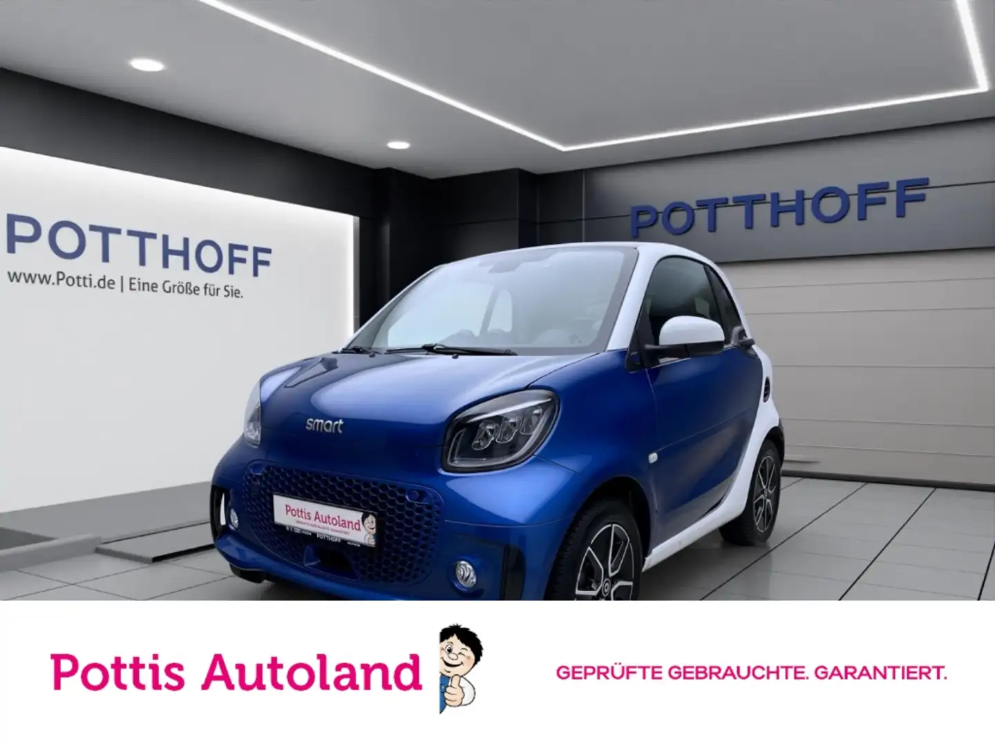 smart forTwo Coupe EQ PASSION PANO SITZHZG LED PDC Weiß - 1