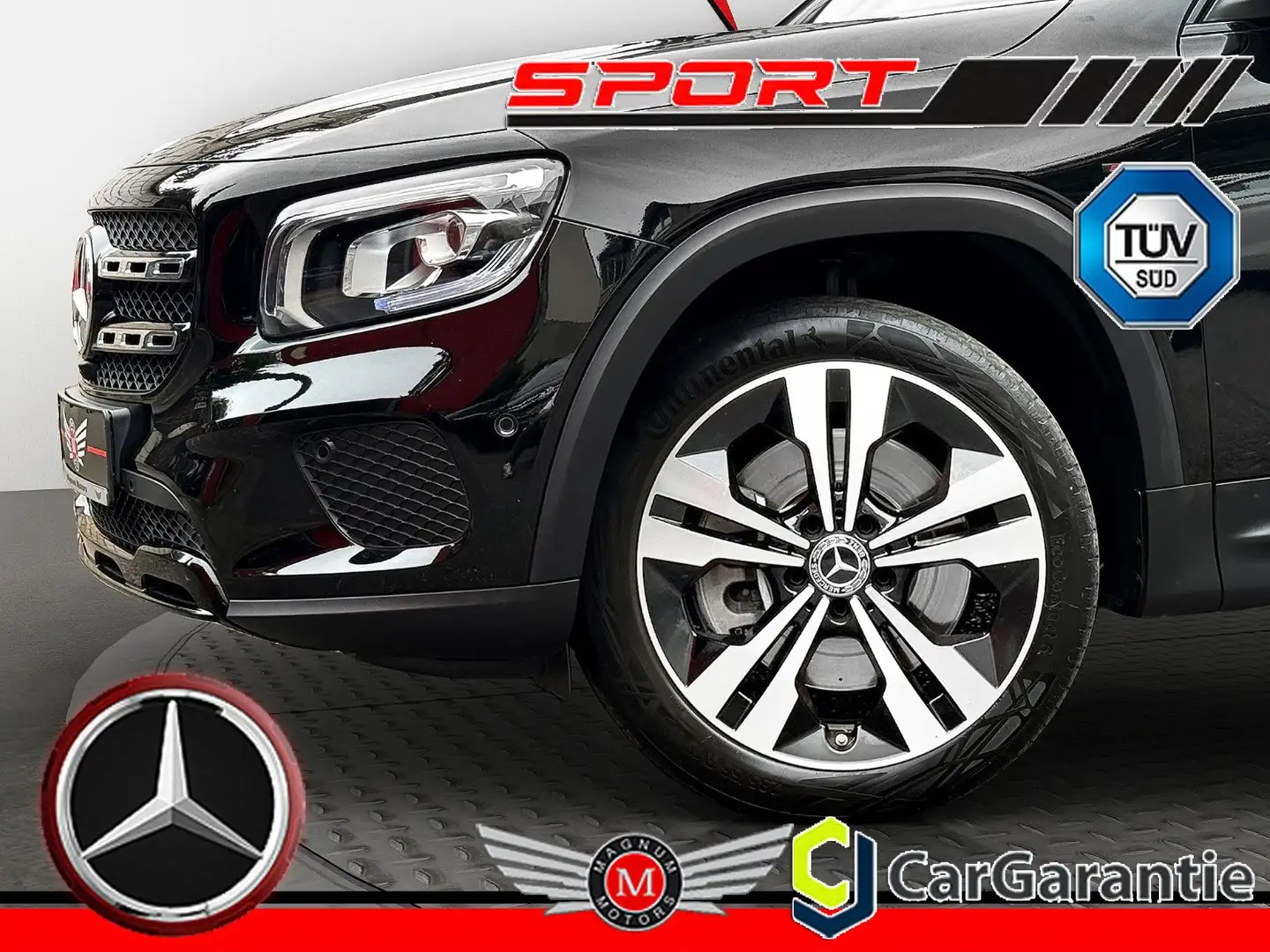 Mercedes-Benz GLB 200 d 8G-DCT *1.Hd*Leder*360°Cam* Noir - 1