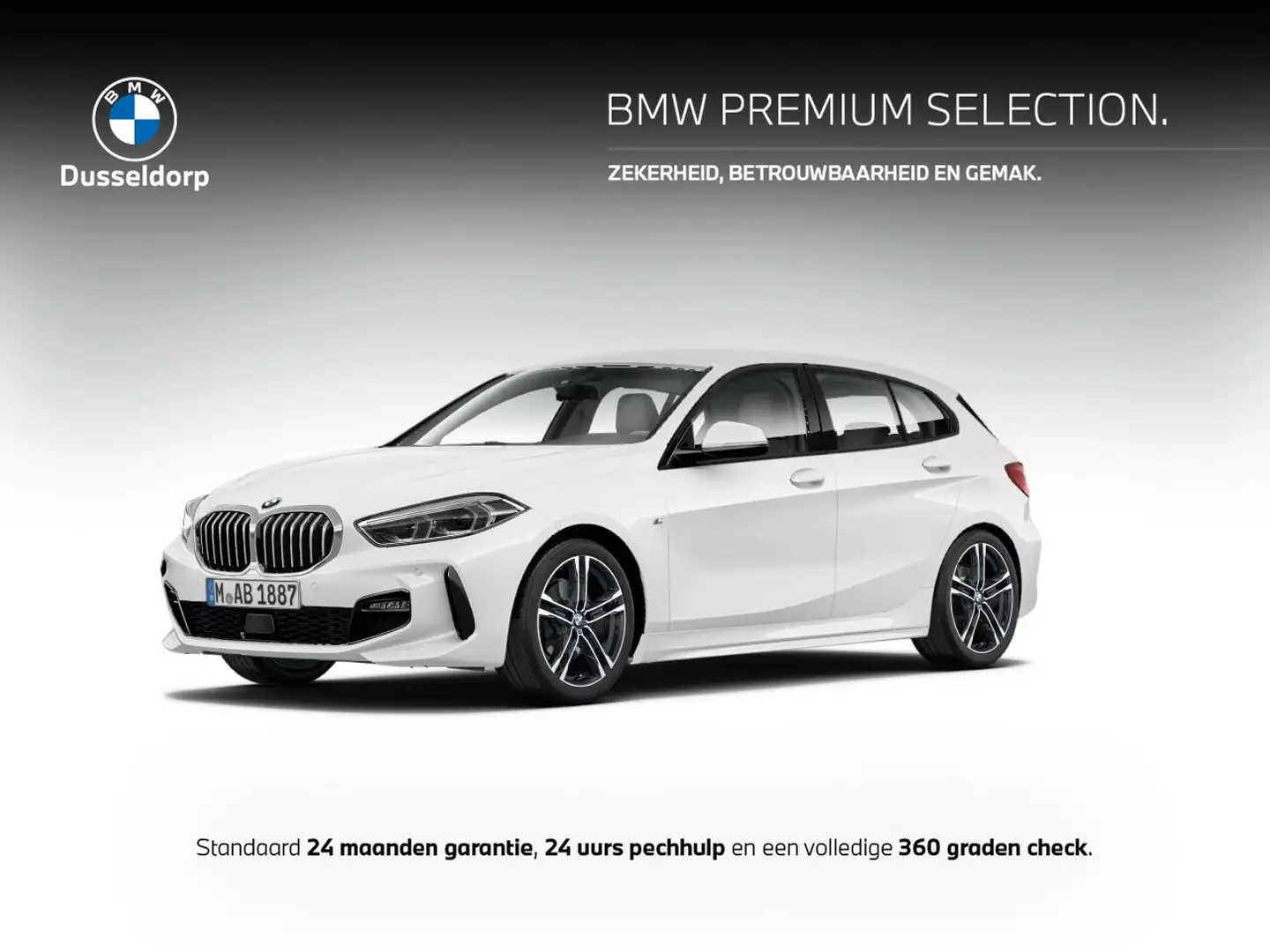 BMW 118 1 Serie 118i M Sport Executive Edition Blanc - 1