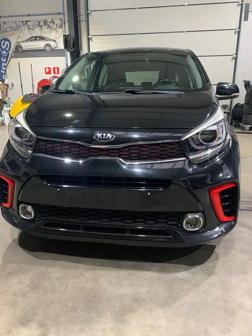 Kia Picanto Picanto 1.2i GT Line,cuir,toit ouvrant,gps,clim.. Noir - 1