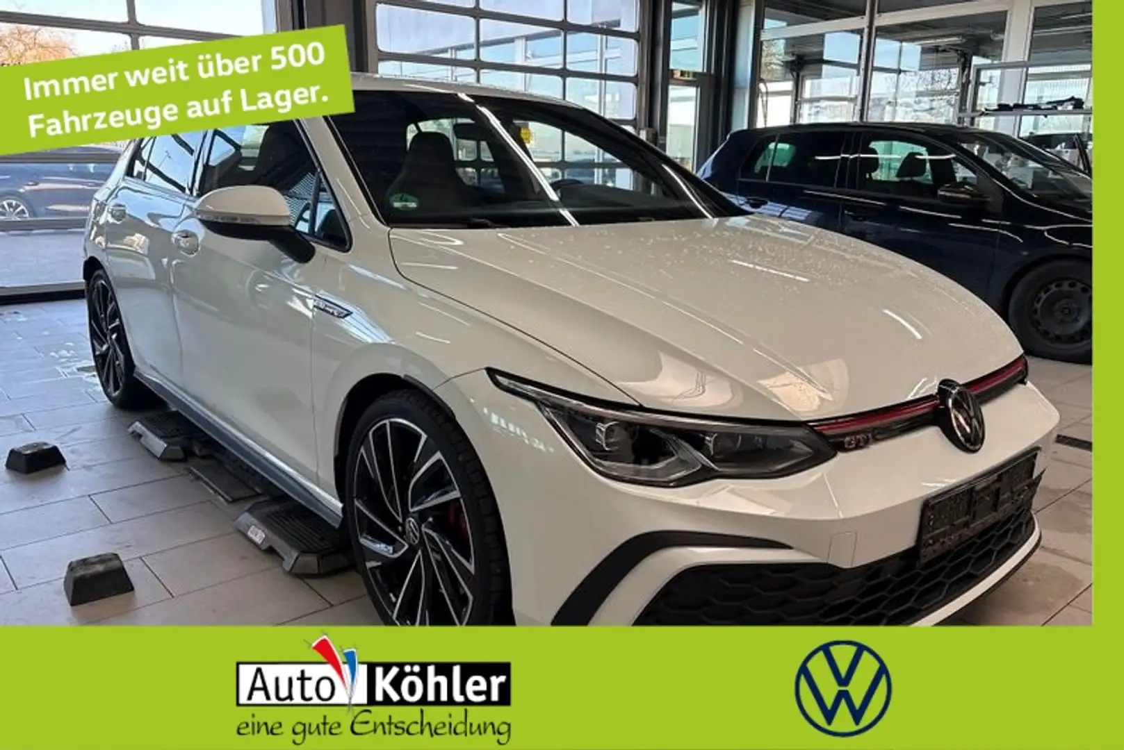 Volkswagen Golf GTI CarPlay/Black/Virt/ACC/Kamera/LED/Leder Weiß - 1