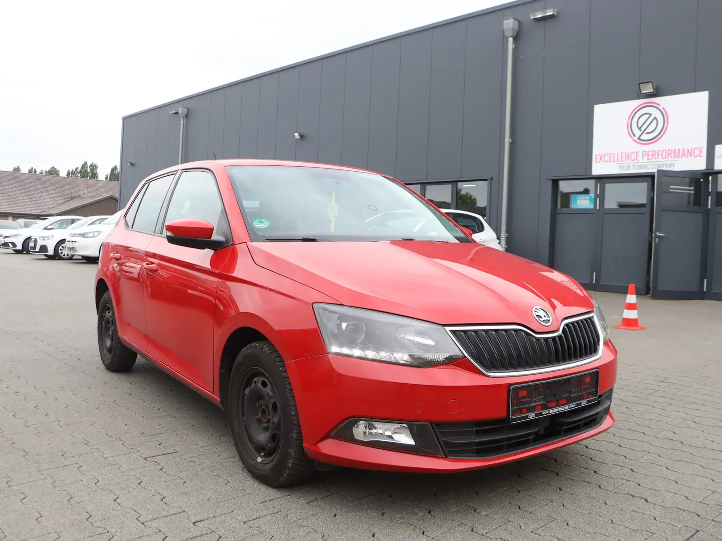 Skoda Fabia 1.4 TDI EDITION / EURO-6 / TEMPOMAT Червоний - 1