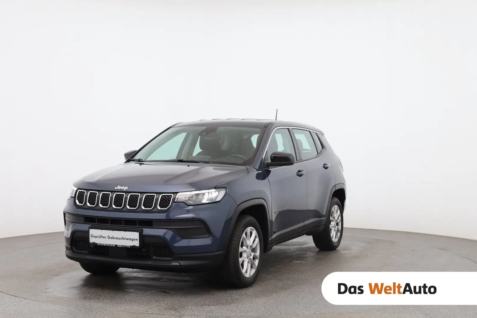 Jeep Compass Longitude Mild-Hybrid FWD Bleu - 1