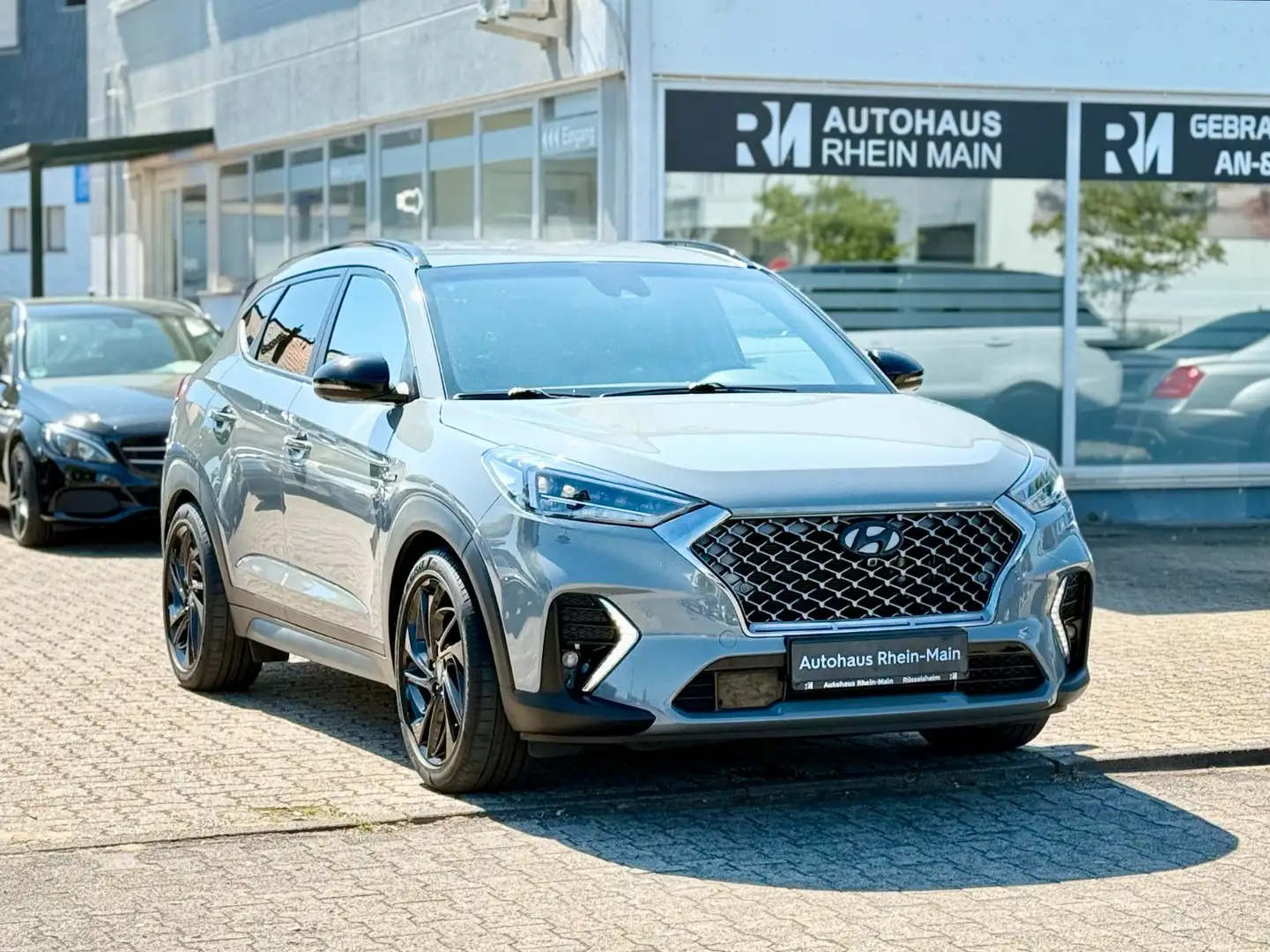 Hyundai TUCSON N Line 4WD*360°*Assist*Sound*Nav*Aut.*Led Gris - 1