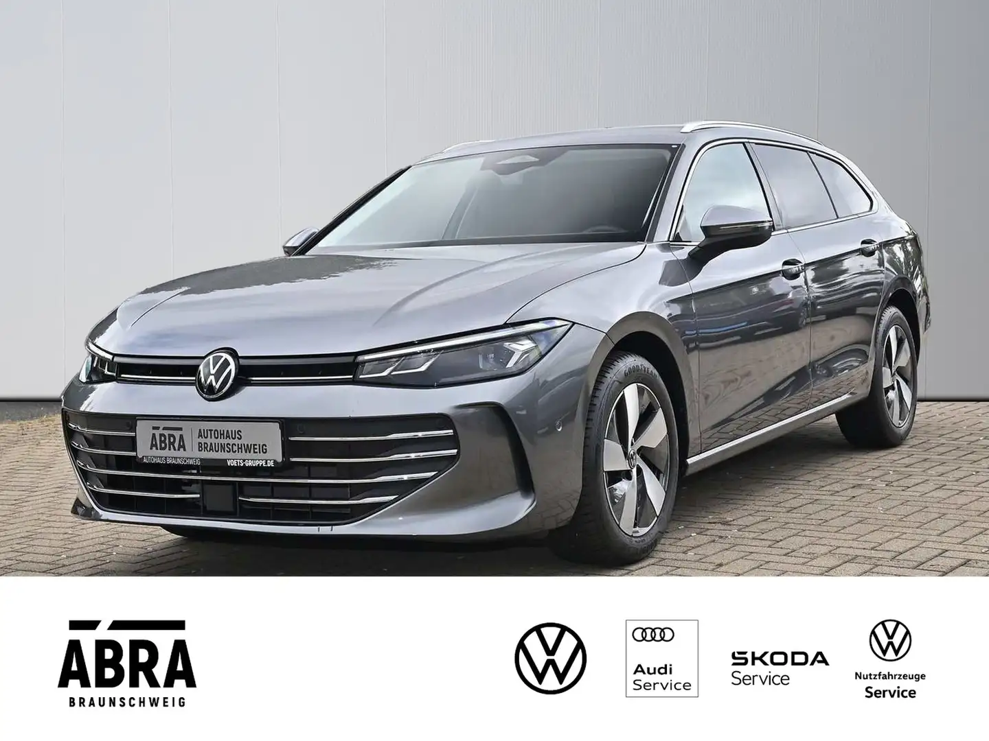 Volkswagen Passat Variant 1.5 eTSI Business DSG LED+CAM+LANE+HUD Grau - 1