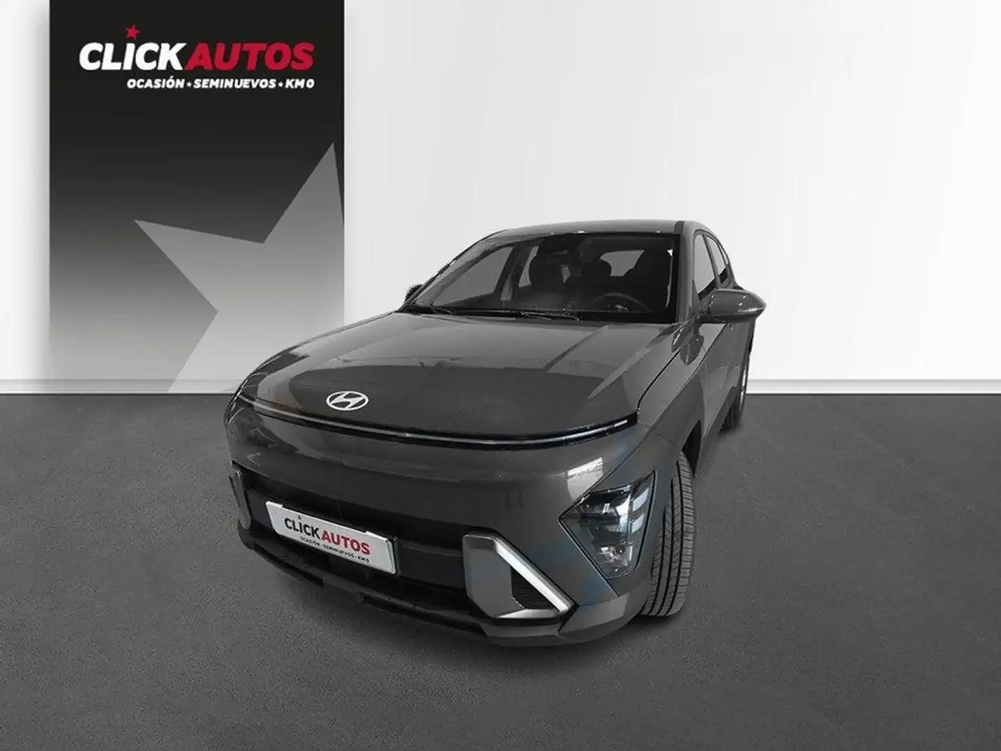 Hyundai KONA 1.6 GDI 129CV HEV Maxx DCT Gris - 1