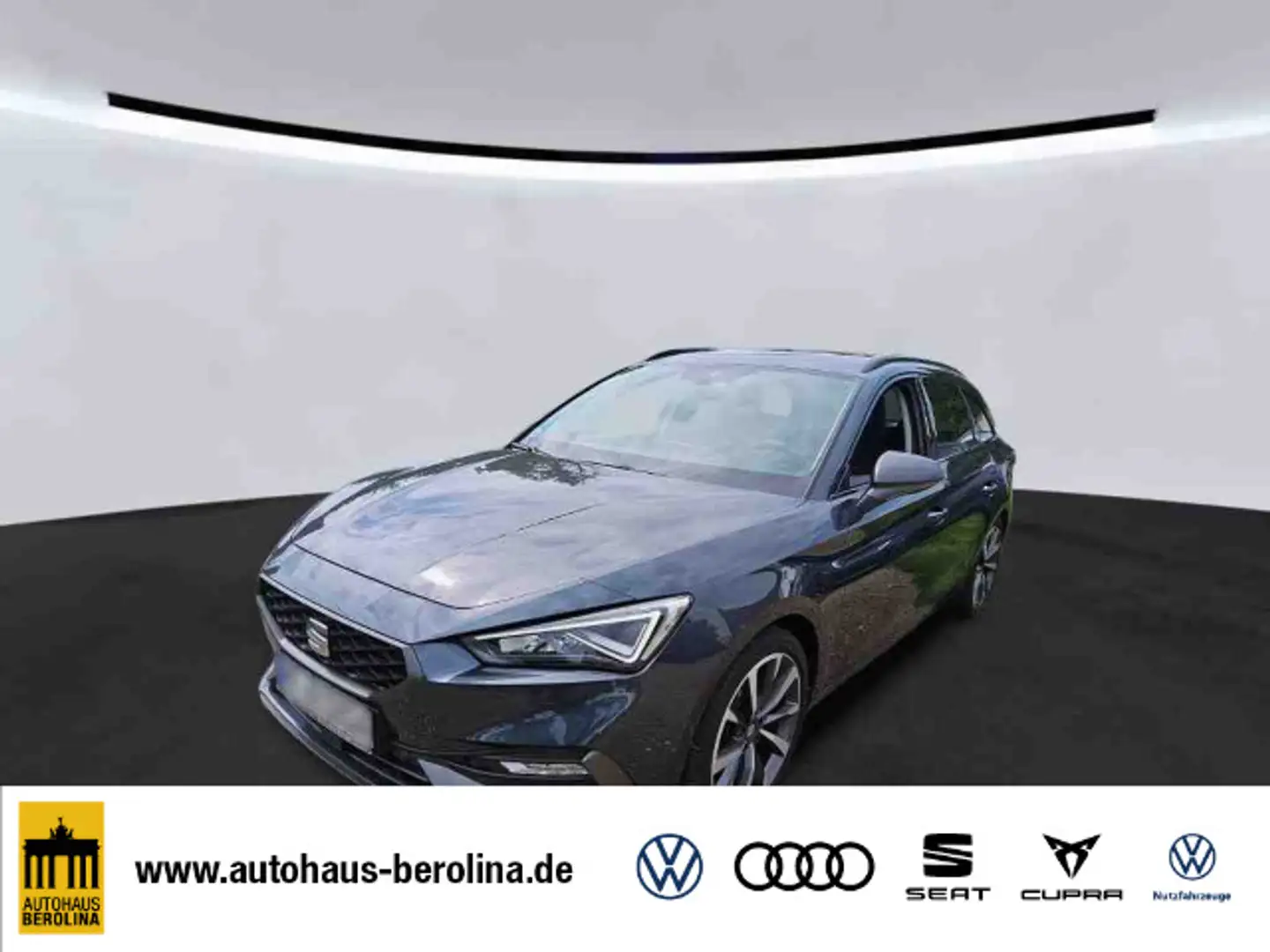 SEAT Leon ST 1.5 eTSI FR DSG *ACC*NAV+*LED*R-CAM*SHZ* Grau - 1