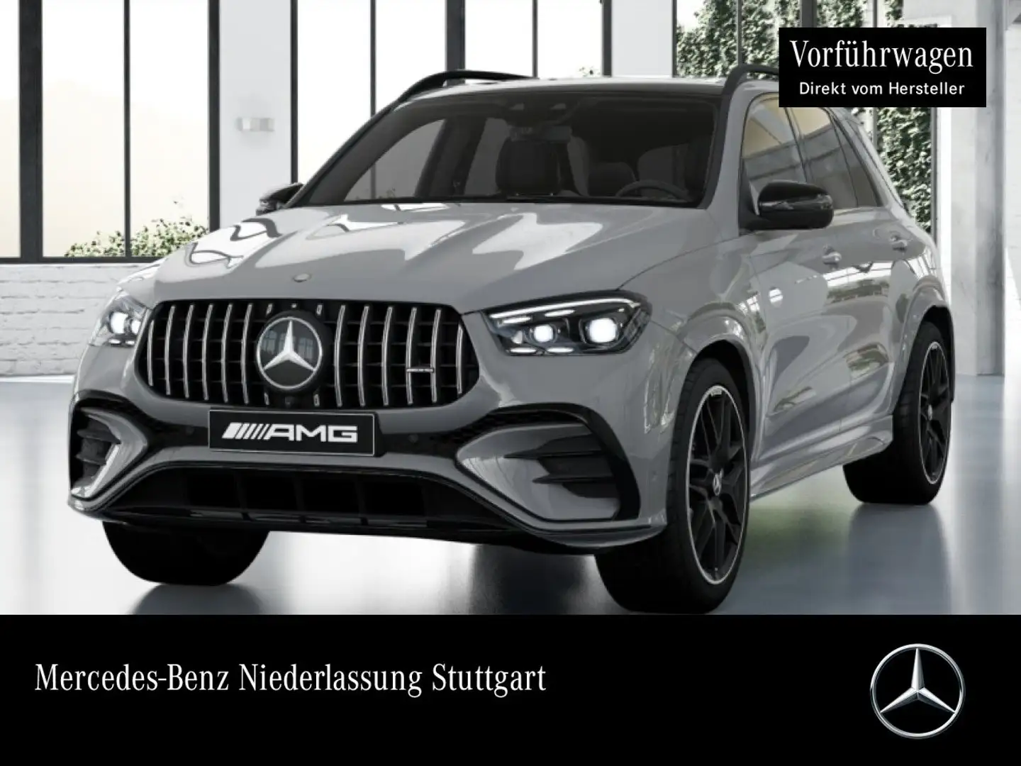Mercedes-Benz GLE 53 AMG GLE 53 HYBRID 4M NIGHT+PANO+360+AHK+MULTIBEAM+HUD Grau - 1