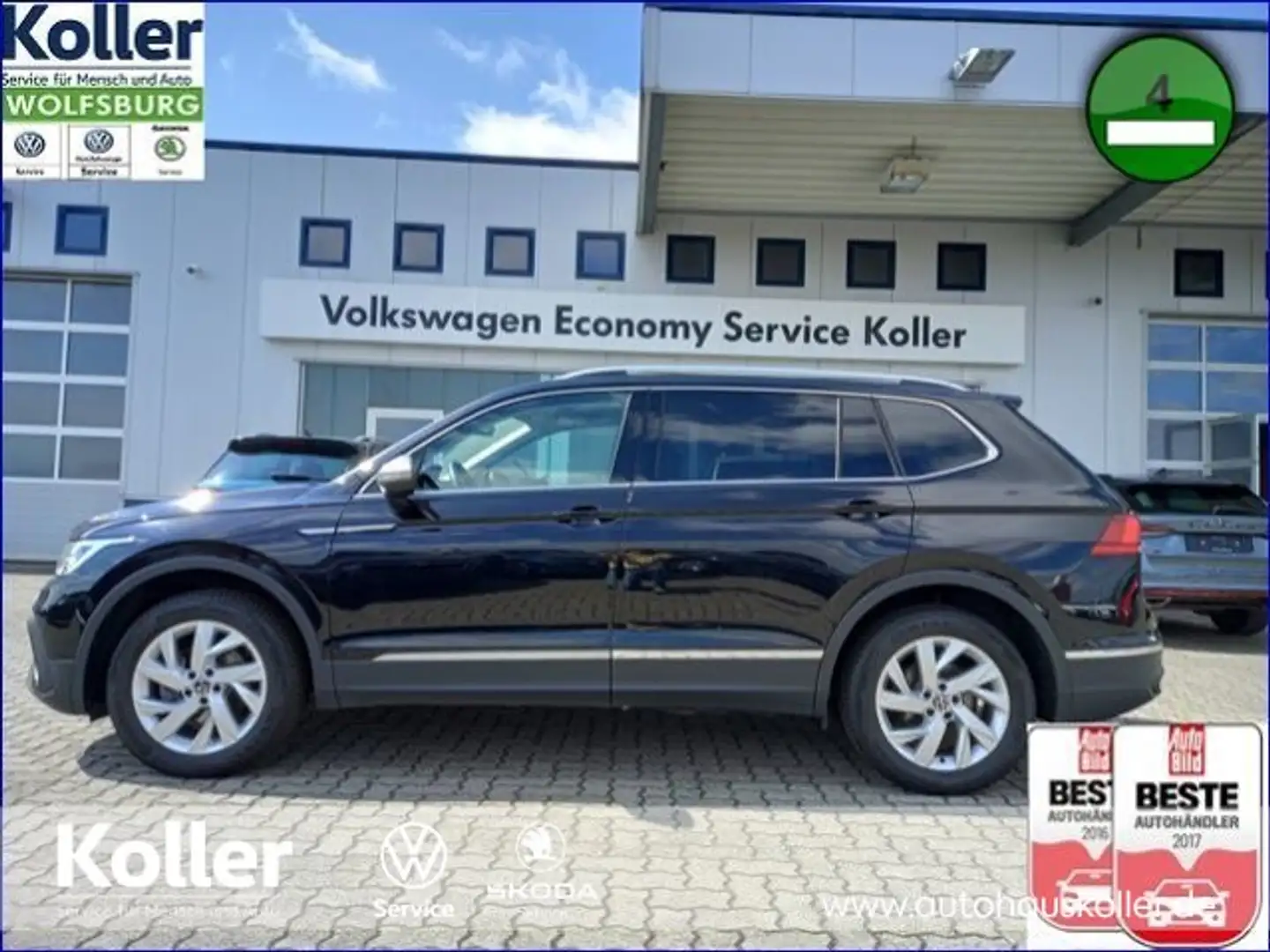 Volkswagen Tiguan Allspace Tiguan Allspace 2.0 TDI DSG AHK 7 Sitze Kamera Schwarz - 2