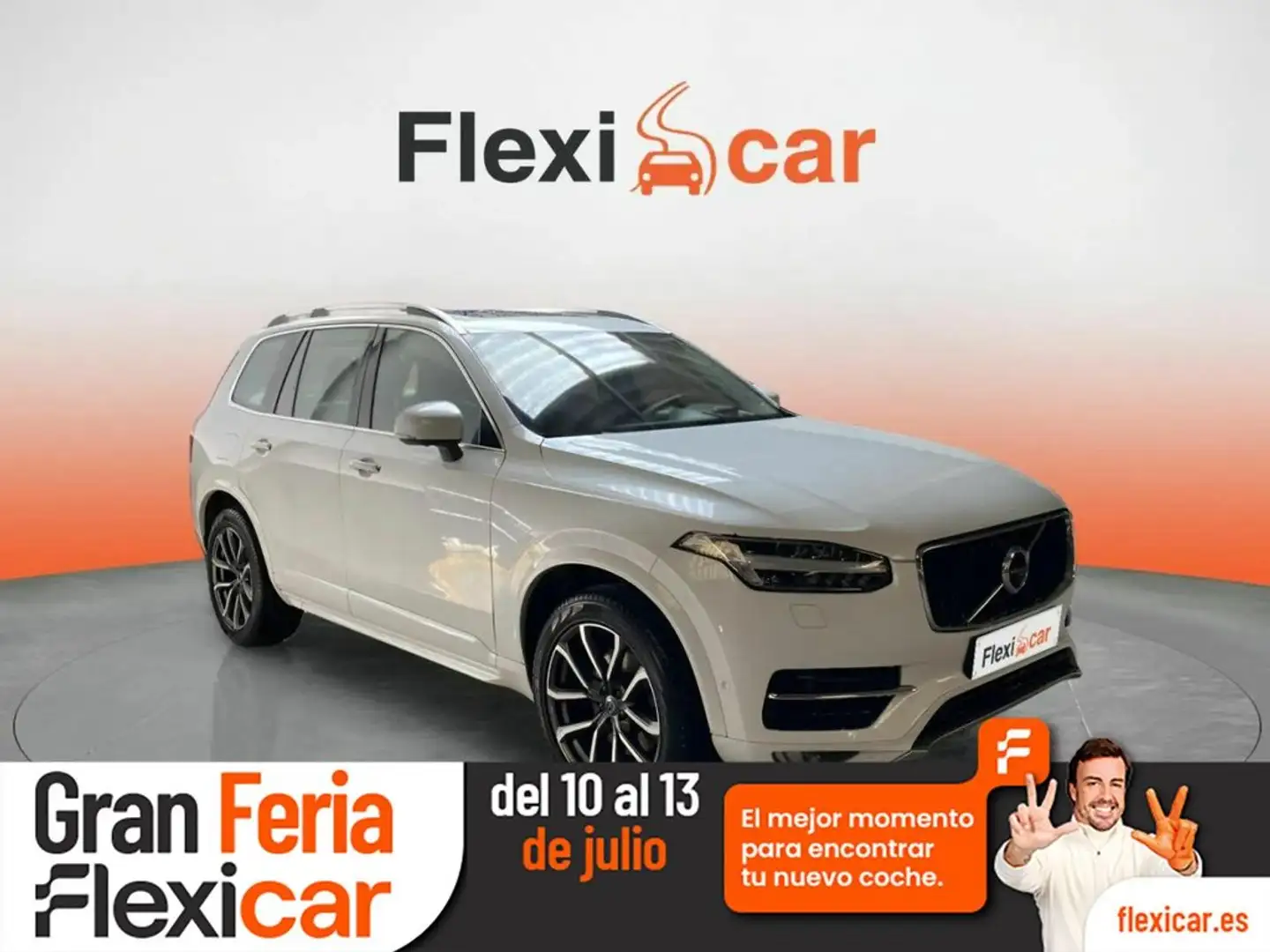 Volvo XC90 2.0 D4 Kinetic 5 Asientos Auto Blanc - 1