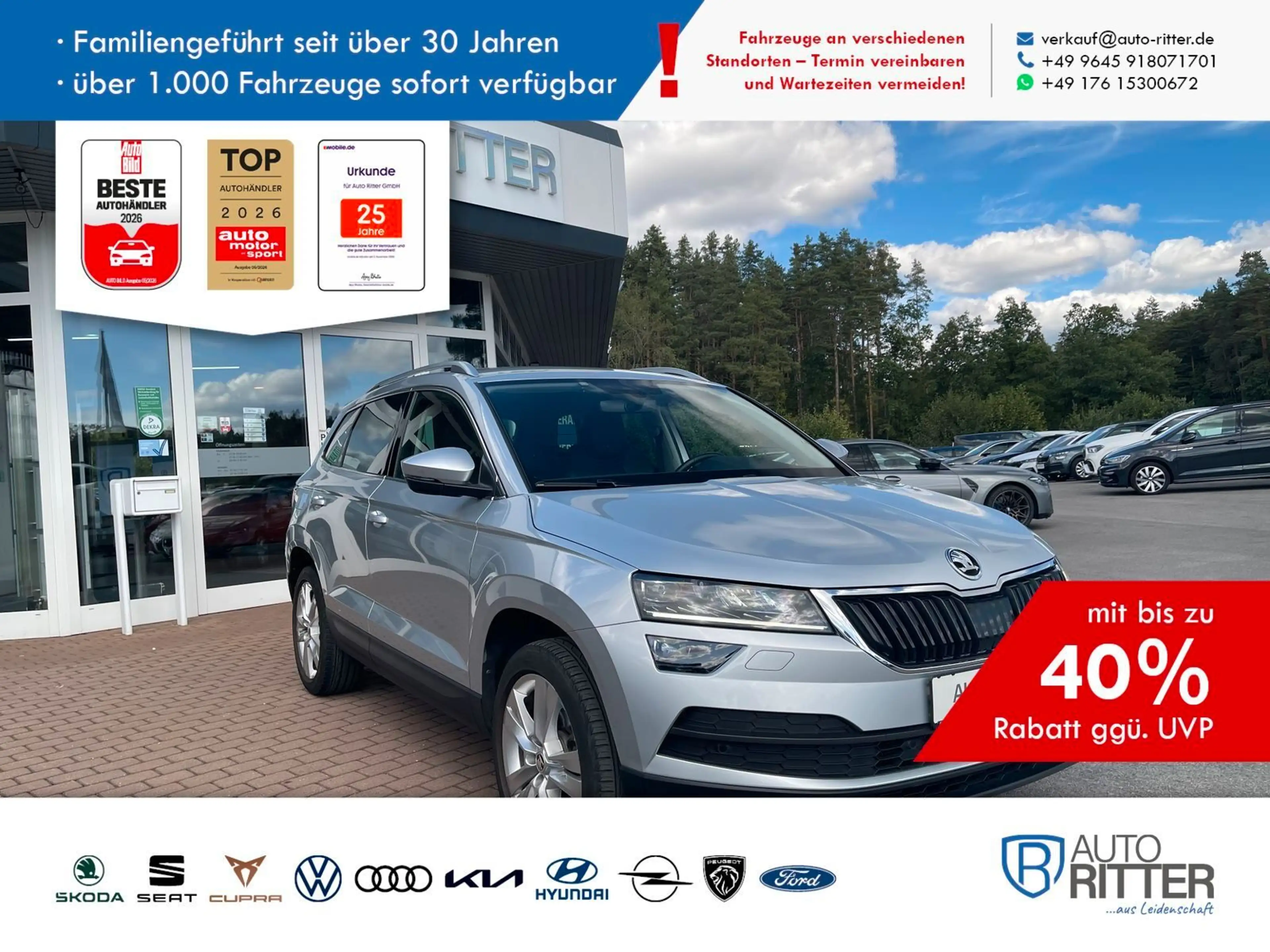 Skoda Karoq Style SHZ+CarPlay+RFK+LED+Tempomat