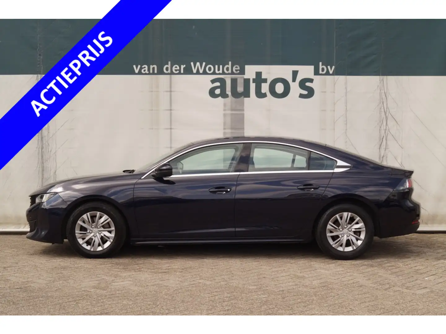 Peugeot 508 1.2 PureTech 130pk Automaat Active Pack 5-drs -NAV Blauw - 1