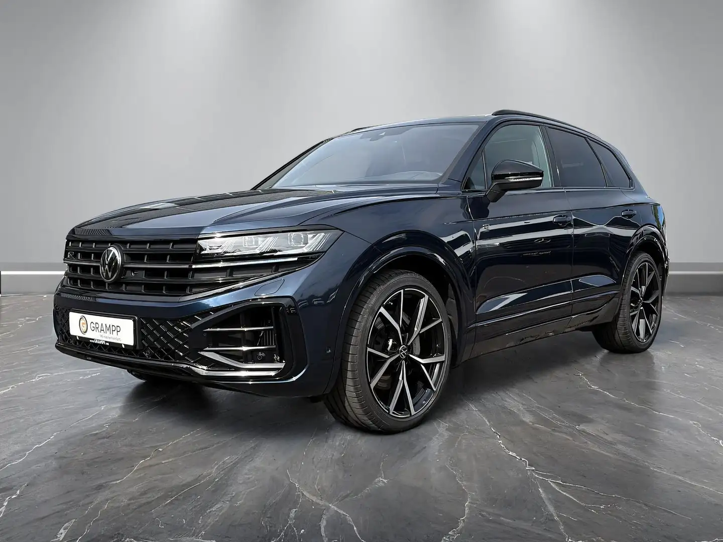 Volkswagen Touareg R-Line 3.0TSI +AHK+LUFT+WANK+STDHZG+HUD+ Blau - 2