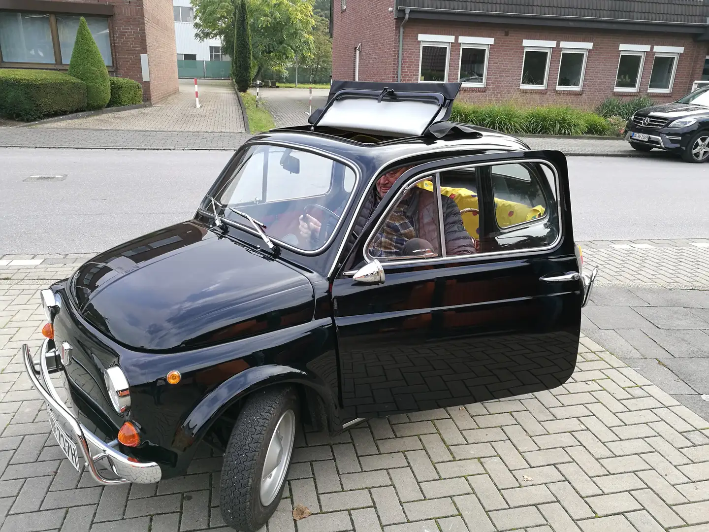 Fiat 500 500 F Noir - 1