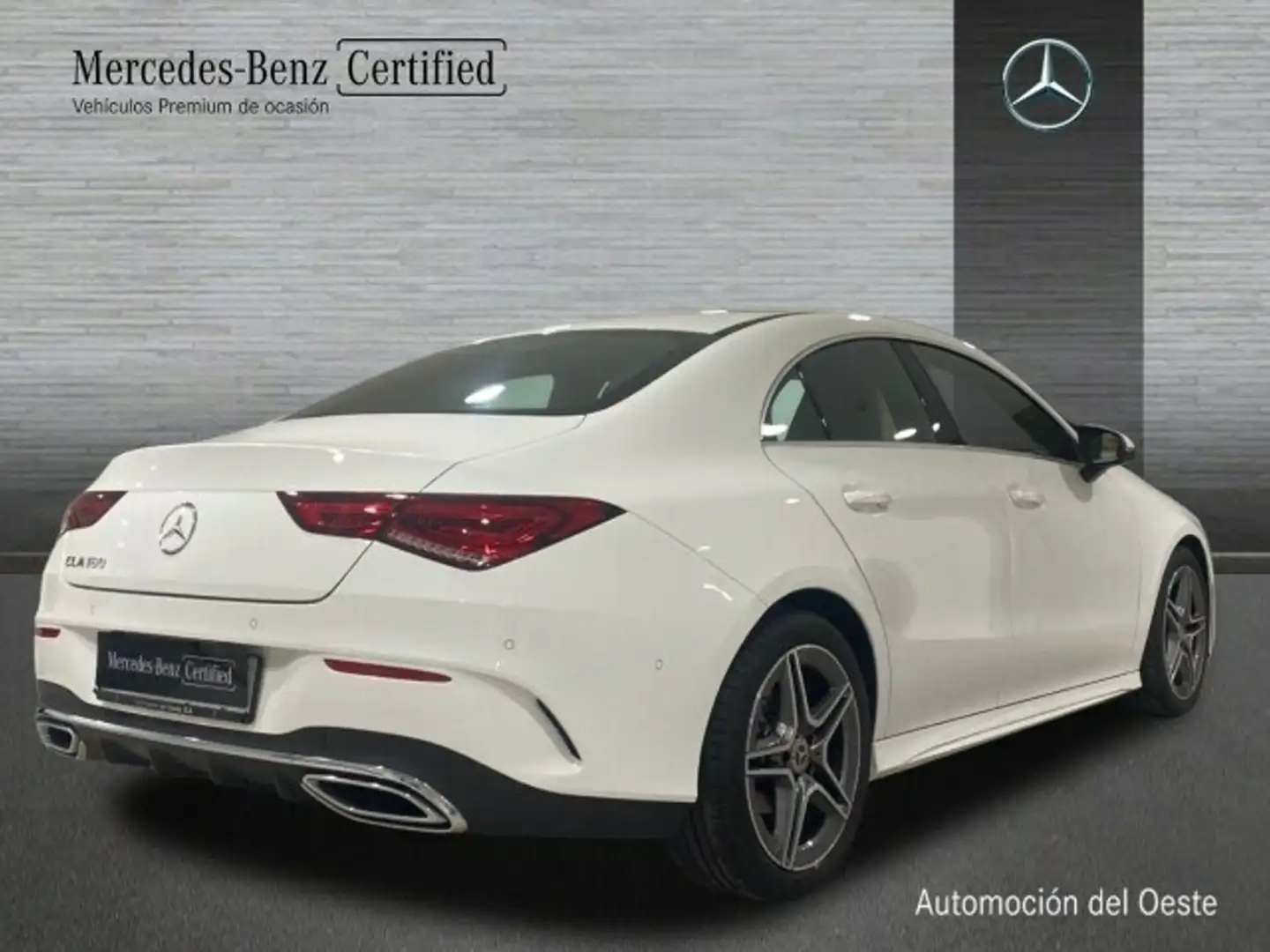 Mercedes-Benz CLA 180 amg line (euro 6d) Bianco - 2
