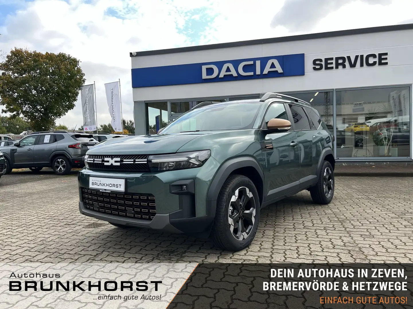 Dacia Bigster TCe 140 Extreme Winter-Plus-Paket+Pano-Dach Grün - 1