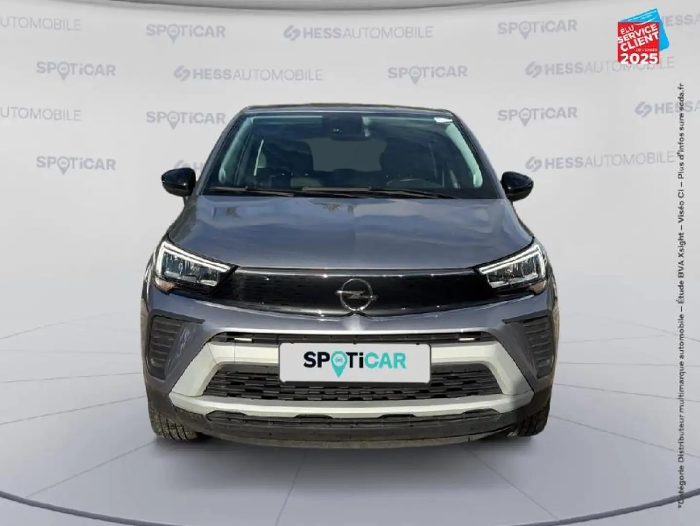 Opel Crossland 1.2 Turbo 110ch Elegance Business Gris - 2