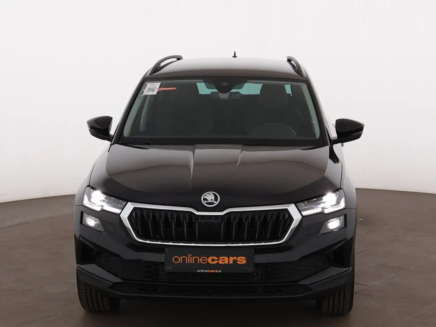 Skoda Karoq 2.0 TDI 4x4 Style Aut MATRIX AHK LEDER NAVI Schwarz - 2