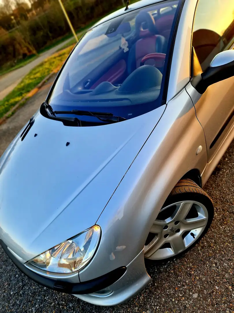Peugeot 206 CC 136 PS 2.0 l  RC  -Burgunderrot TÜV 12.26 Argent - 1
