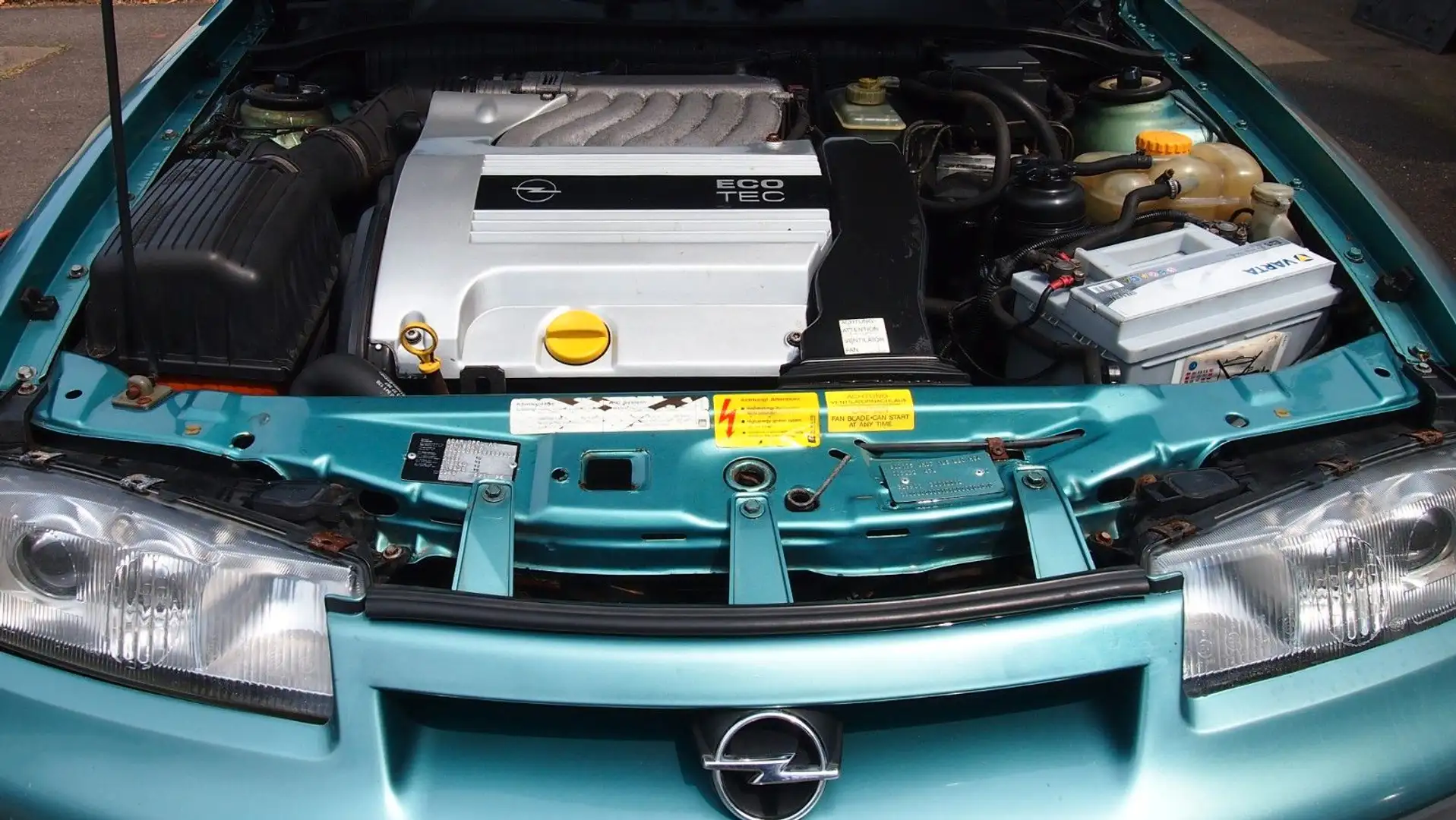 Opel Calibra 2.5i V6 VOLL LEDER !!! Verde - 2