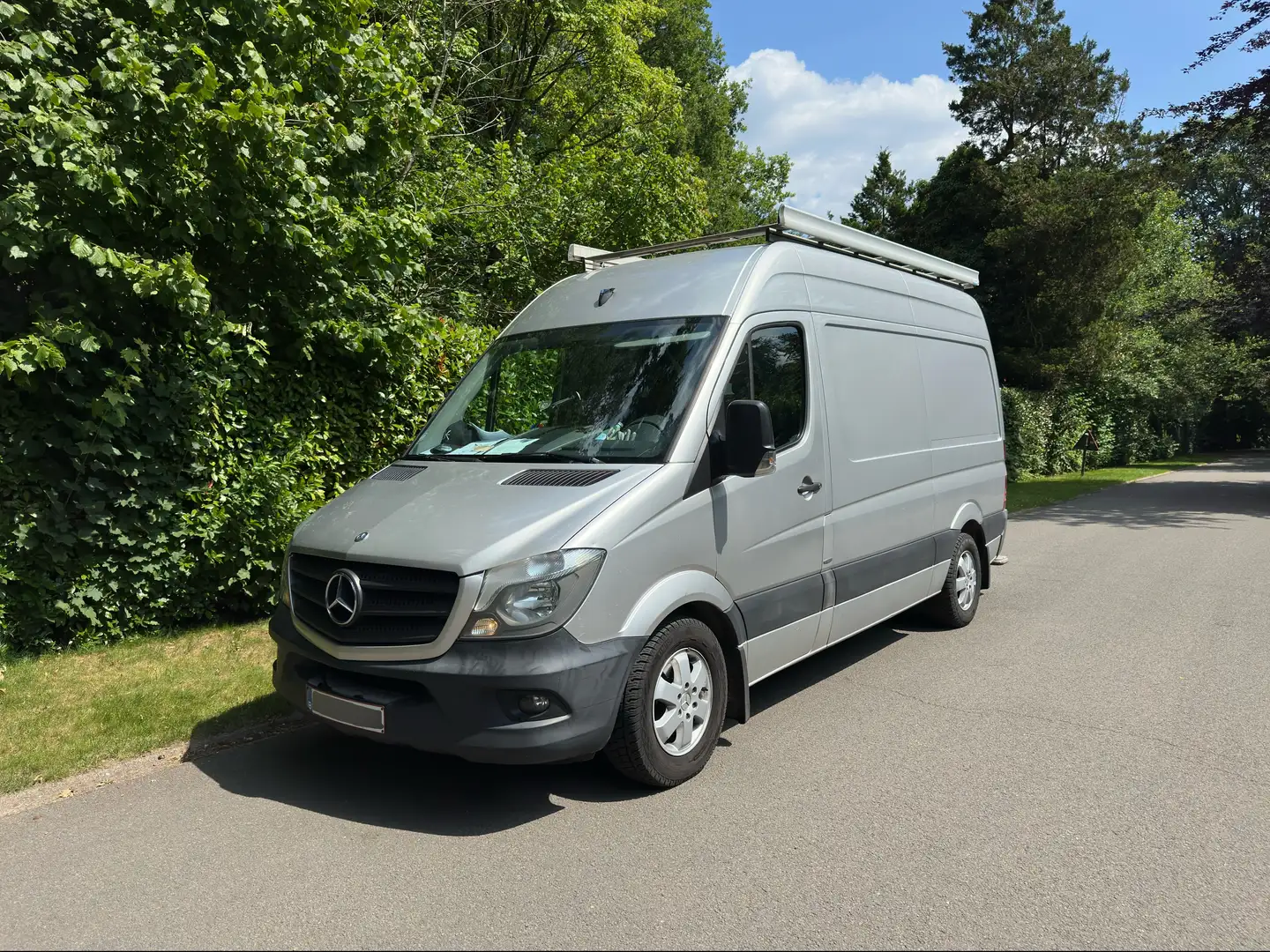 Mercedes-Benz Sprinter 319 CDI (BlueTec) Sprinter 906.133 7G-TRONIC Plus Argent - 1