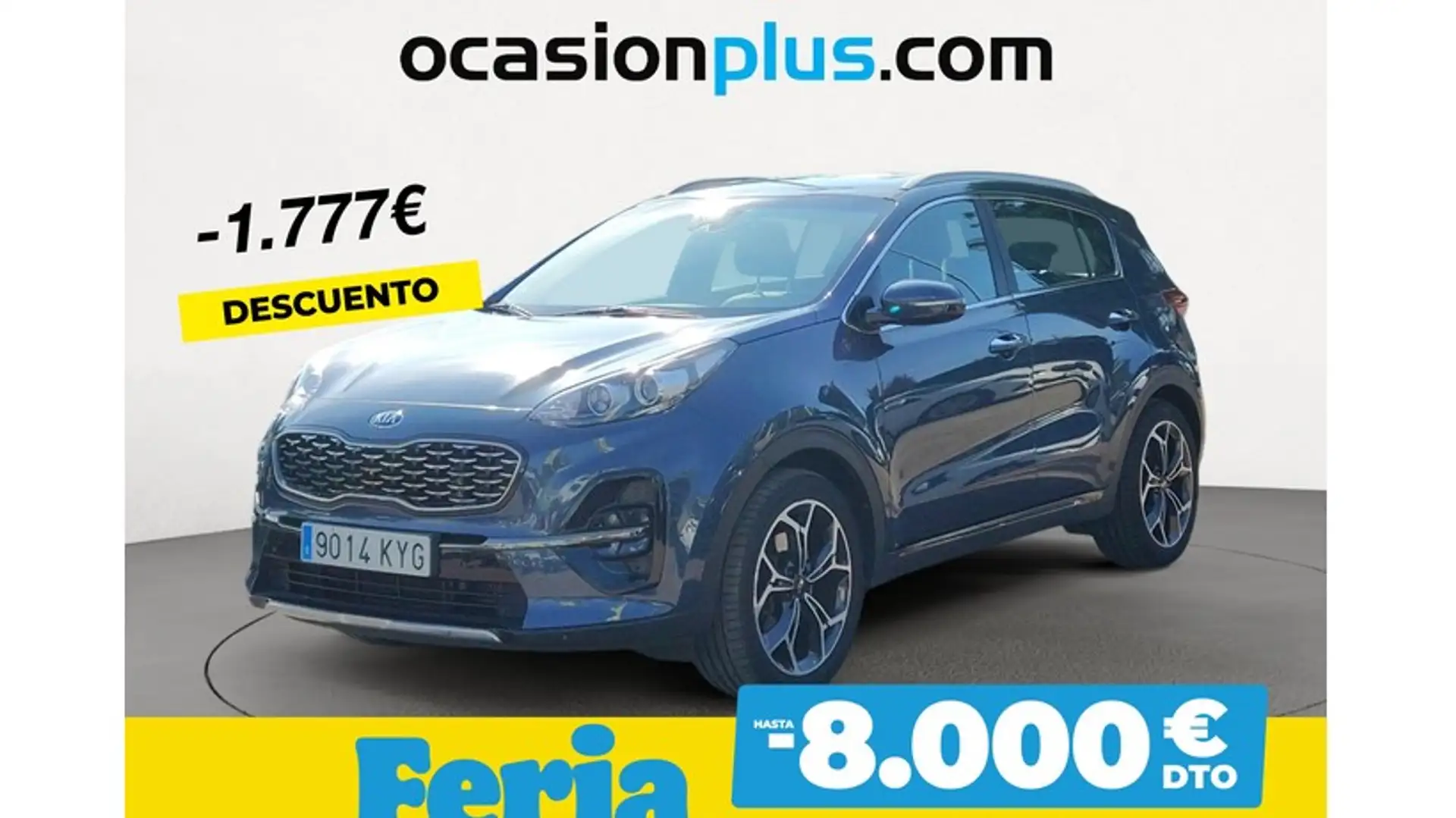 Kia Sportage 1.6 MHEV GT Line Essential DCT 4x2 136 Bleu - 1
