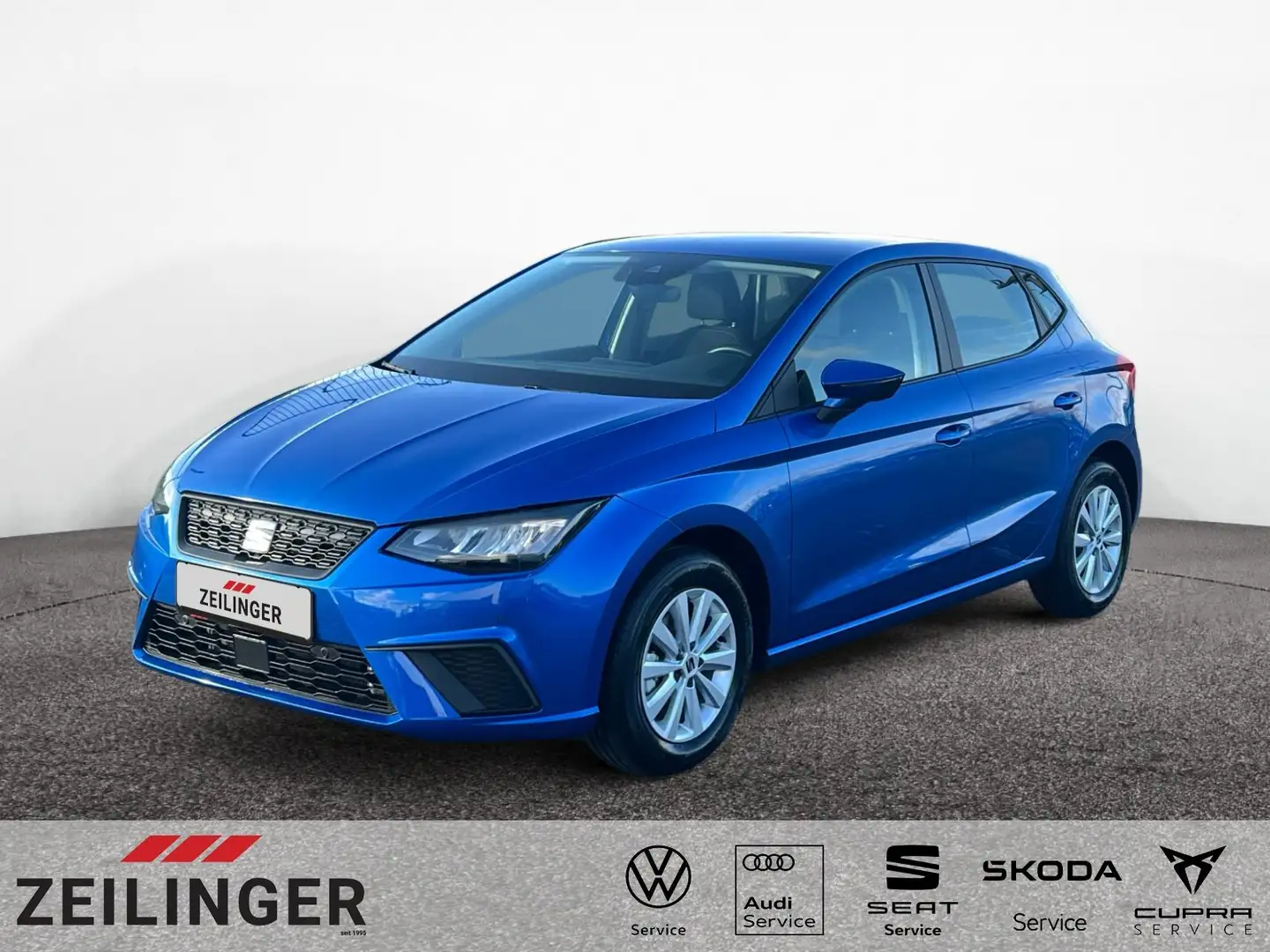 SEAT Ibiza Style TSI DSG|5J-GAR|NAVI|ACC|APP|WINTER-P Blau - 1