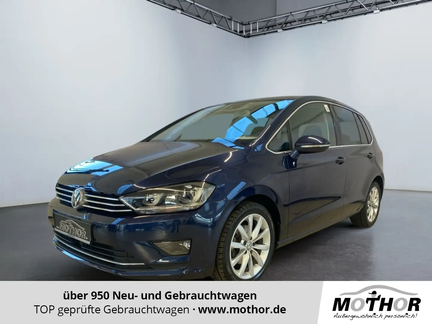 Volkswagen Golf Sportsvan Highline 1.4 TSI Navigation Kék - 1