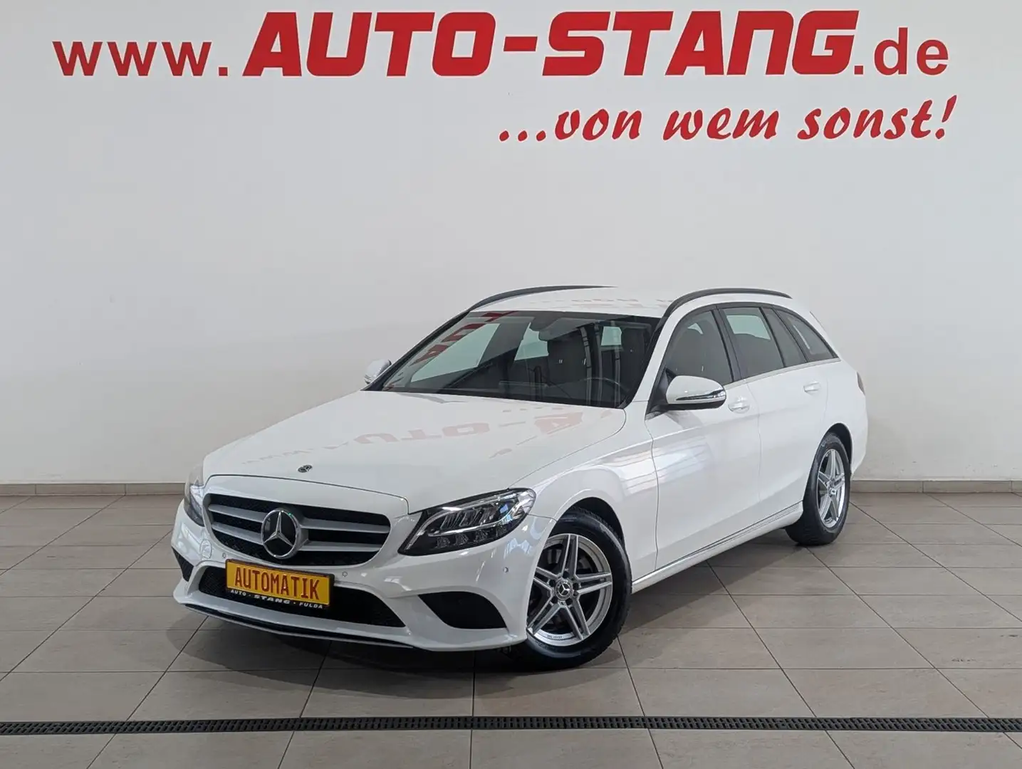 Mercedes-Benz C 220 T d*2.HAND+SCHECKHEFT+LED+SOMMER-/WINTER* Білий - 2