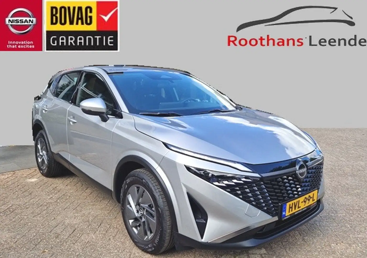 Nissan Qashqai 1.3 158PK DIG-Turbo Mild-Hybrid X-Tronic A/T Acent Grijs - 1