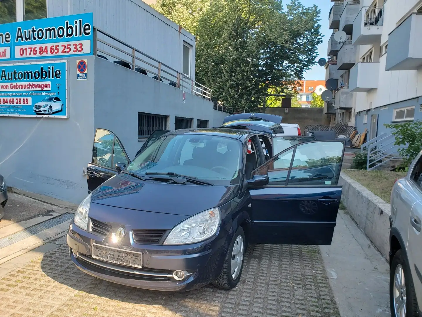 Renault Scenic II Grand Avantage/TÜV NEU/Garantie 24 Blau - 2
