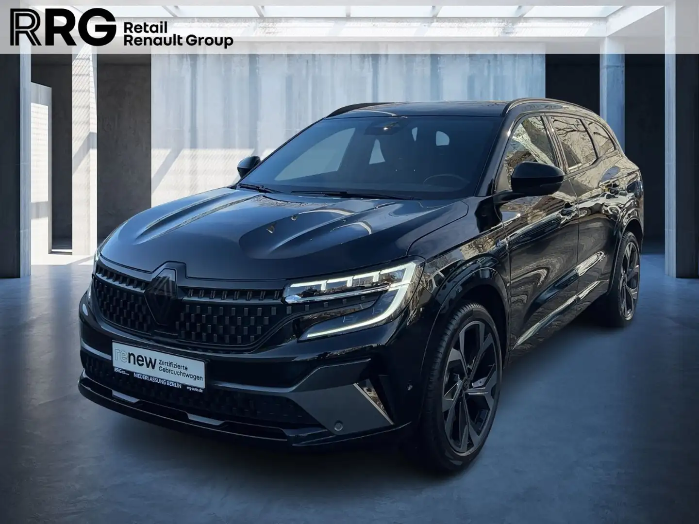 Renault Espace 1.2 E-TECH 200 Esprit Alpin 7 Sitzplätze Schwarz - 1