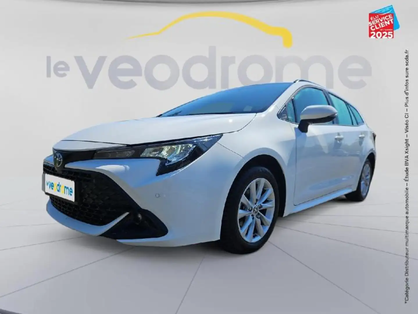 Toyota Corolla 1.8 140ch Dynamic Business MY24 Blanc - 1