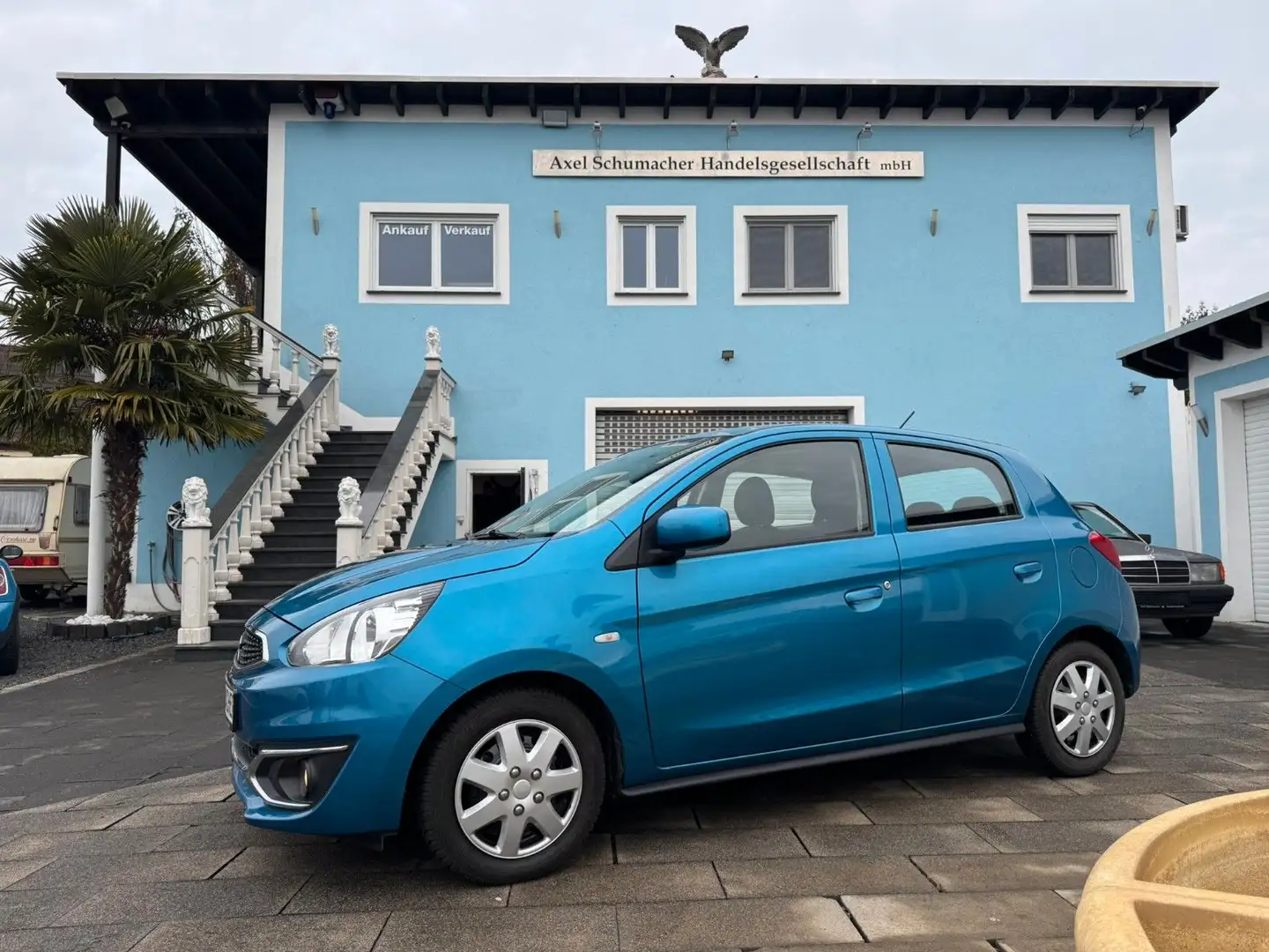 Mitsubishi Space Star 1.0 aus 1. Hand mit Garantie+TÜV neu! Blau - 1