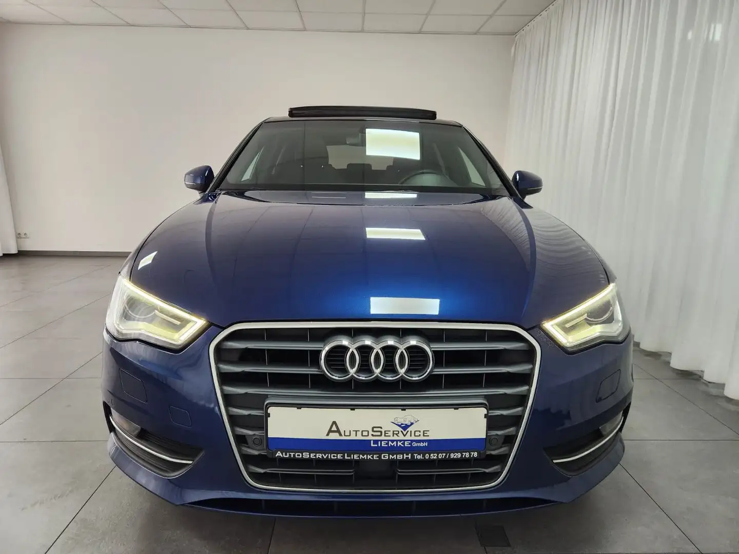 Audi A3 Sportback S-line Pano. Standhzg. NAVI TEL SHZ Azul - 2