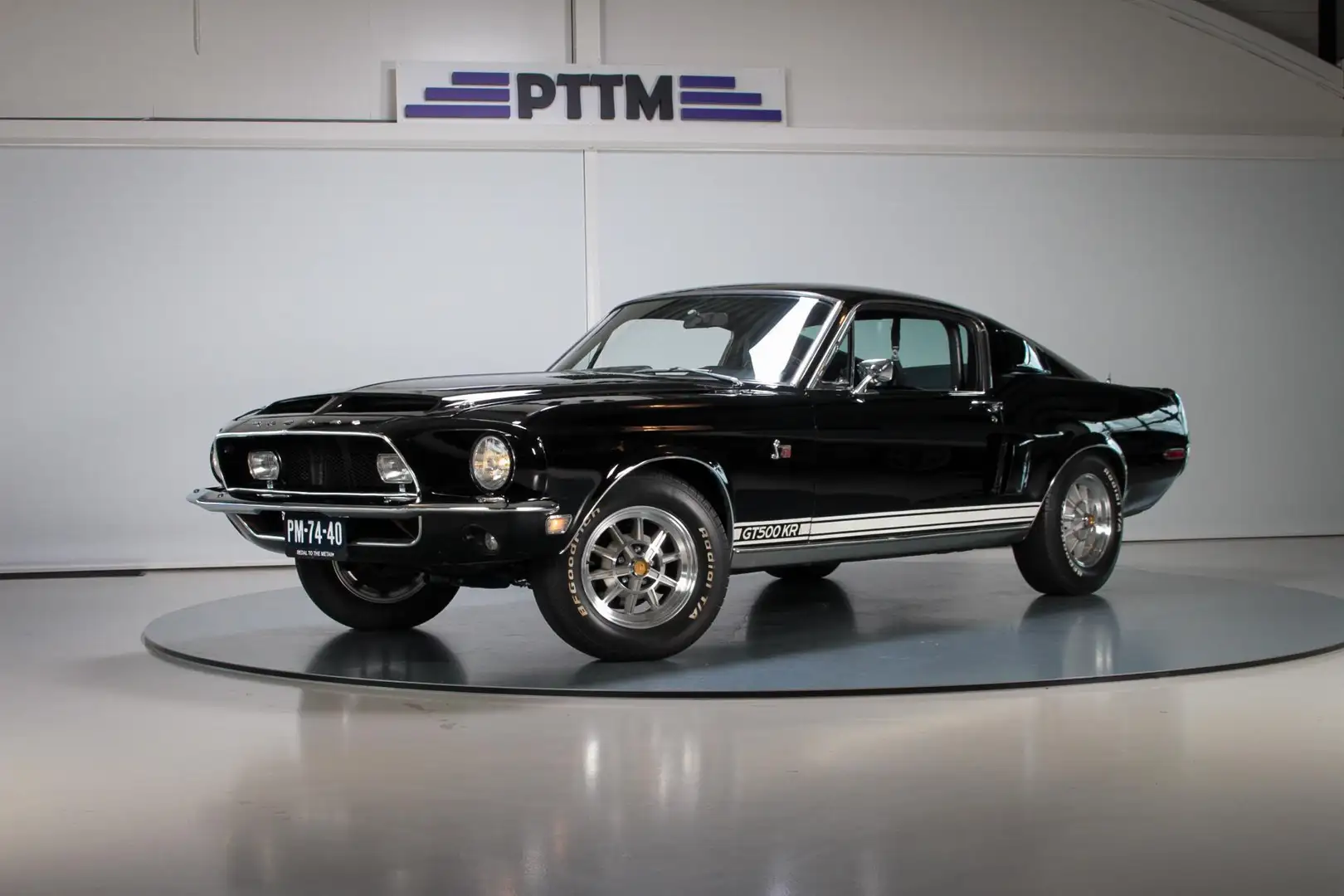 Ford Mustang USA Shelby GT500KR Zwart - 1