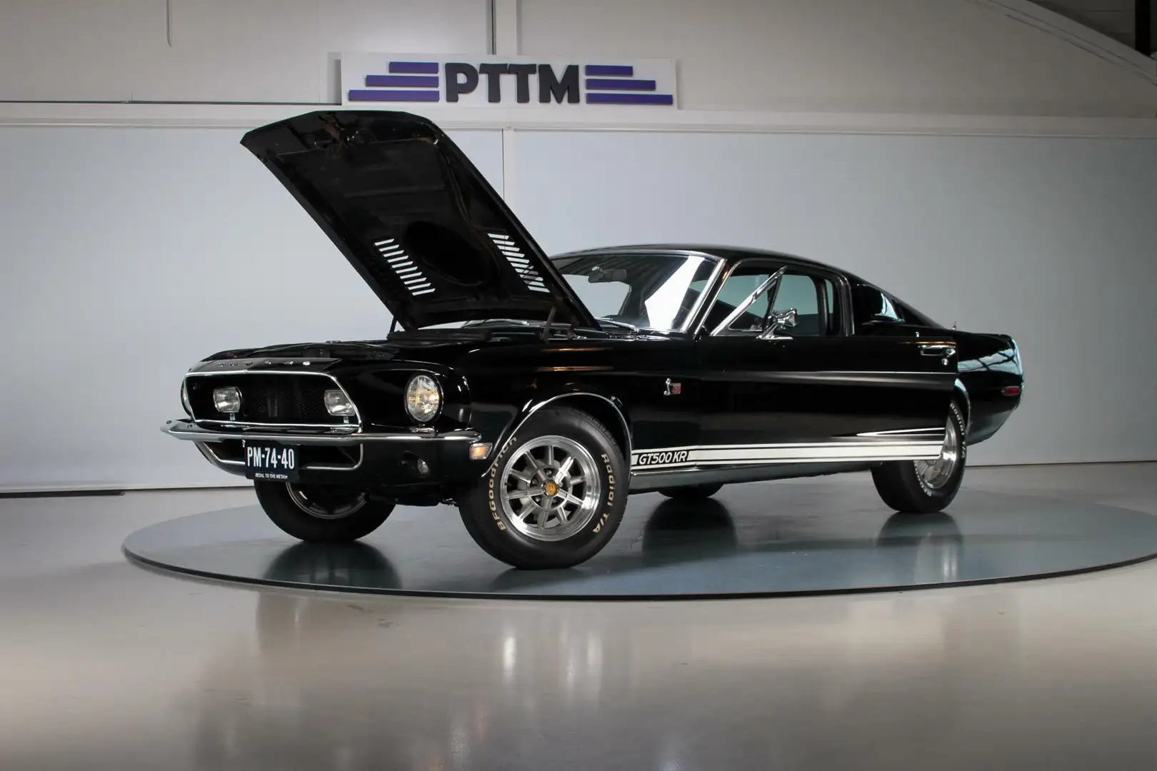 Ford Mustang USA Shelby GT500KR Zwart - 2