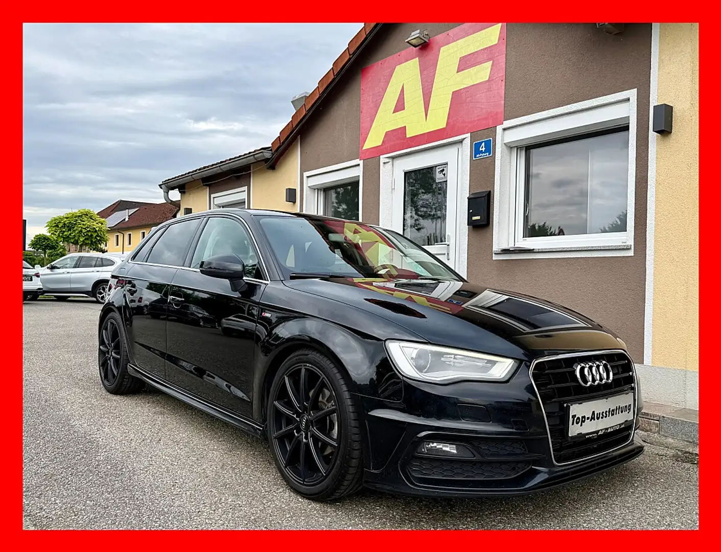 Audi A3 Ambiente 2,0 TDI | S-LINE | TEILLEDER | 18-ZOLL Schwarz - 1