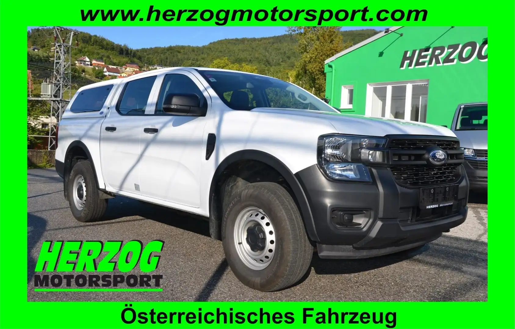 Ford Ranger Ranger Do-Ka XL 4x4 2,0 AHV VIRTUAL SPERRE 1.Bes. Blanc - 1