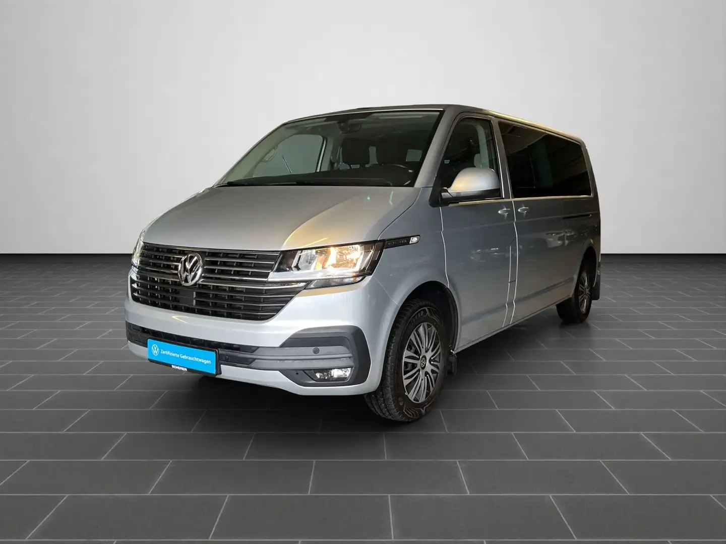 Volkswagen T6.1 Caravelle 2.0 TDI DSG 9-SITZER KAMERA AHK A Silber - 1