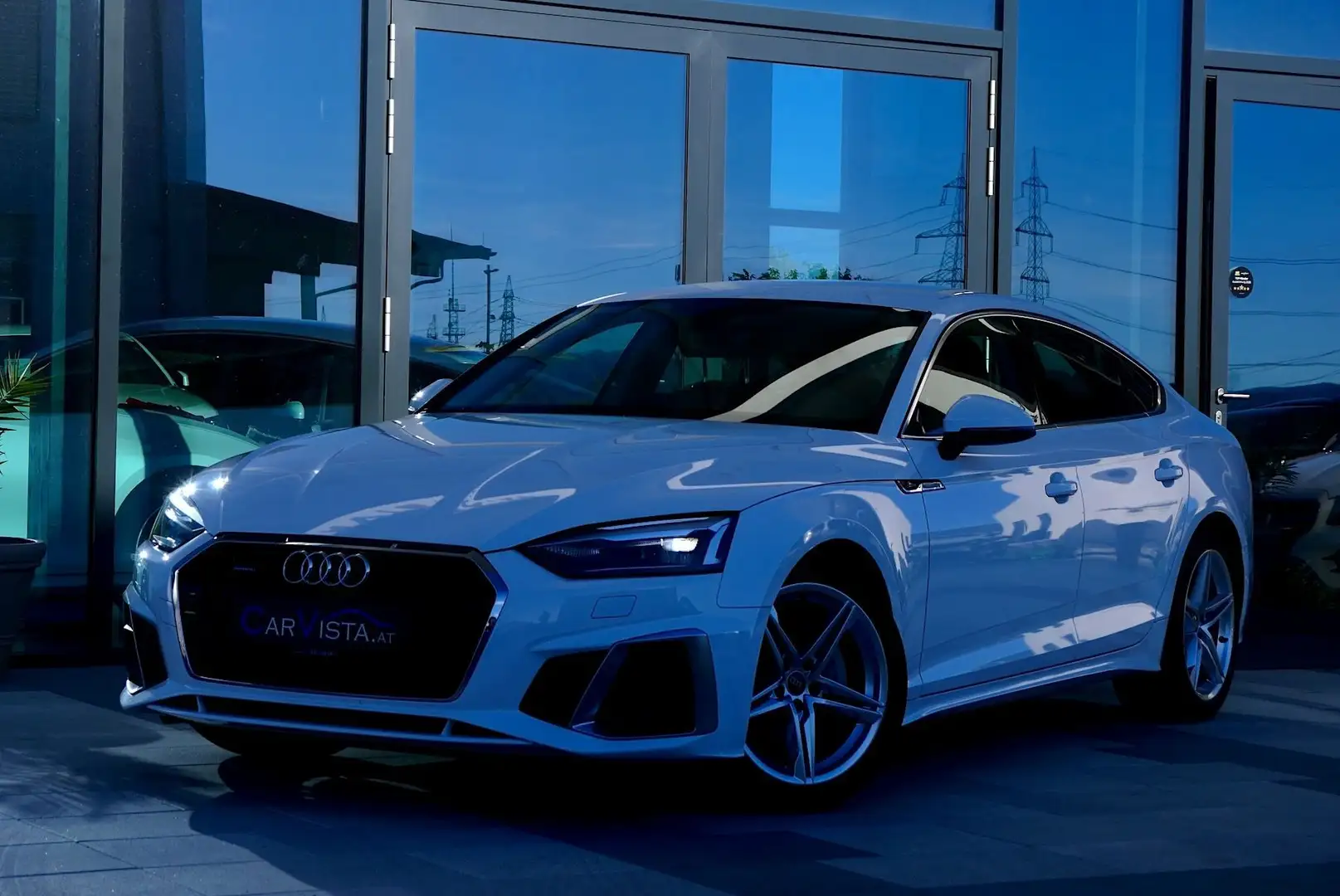 Audi A5 SB 40 TFSI quattro S-line S-tronic *Ambiente* Weiß - 2
