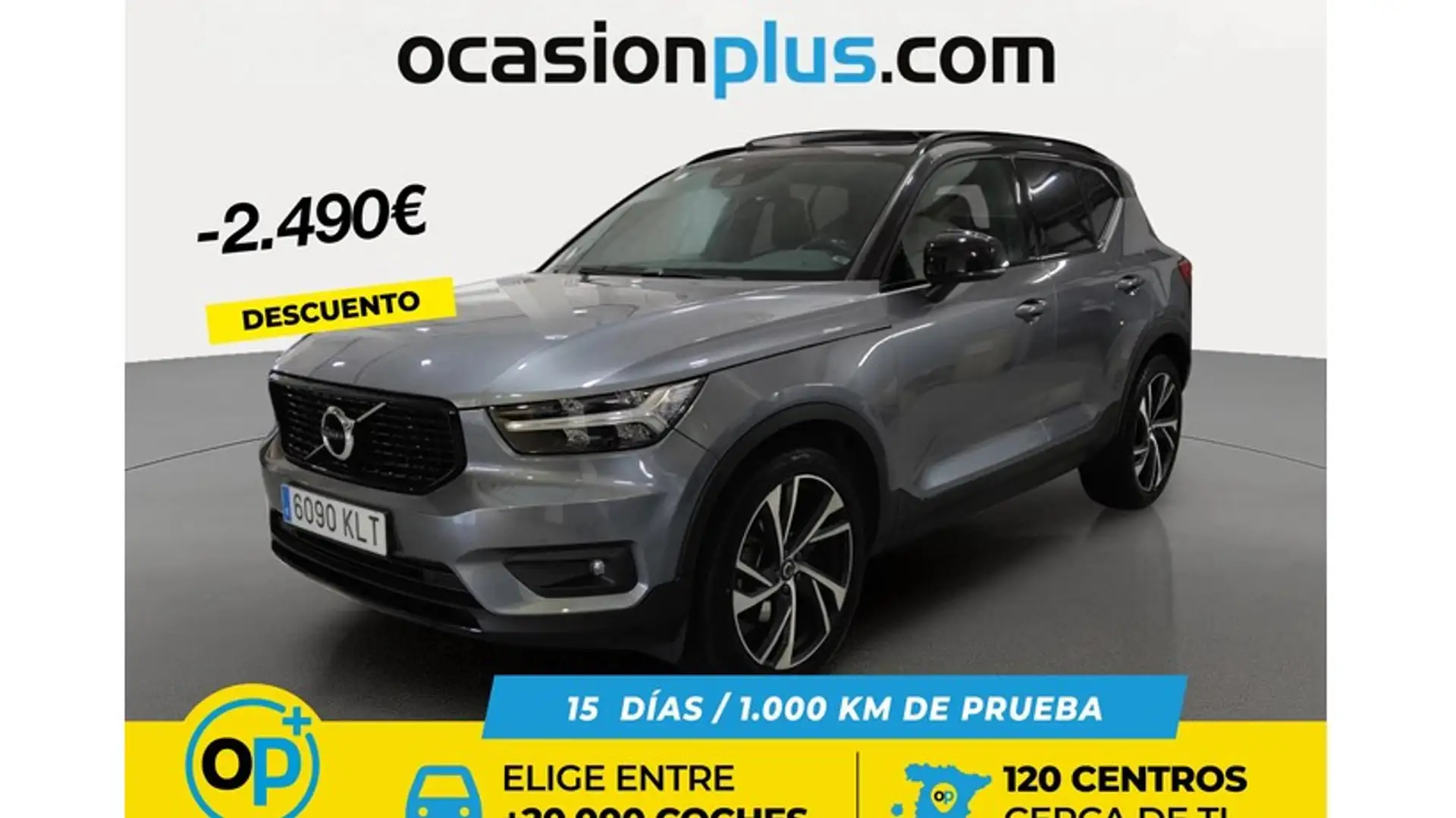 Volvo XC40 D4 R-Design AWD Aut. Grau - 1