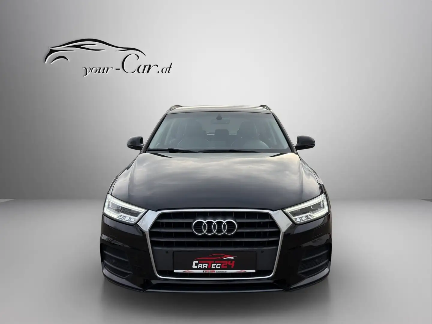 Audi Q3 2,0 TDI design *1. Besitz, LED, AMBI, SHZ, ALCAN.* Schwarz - 2