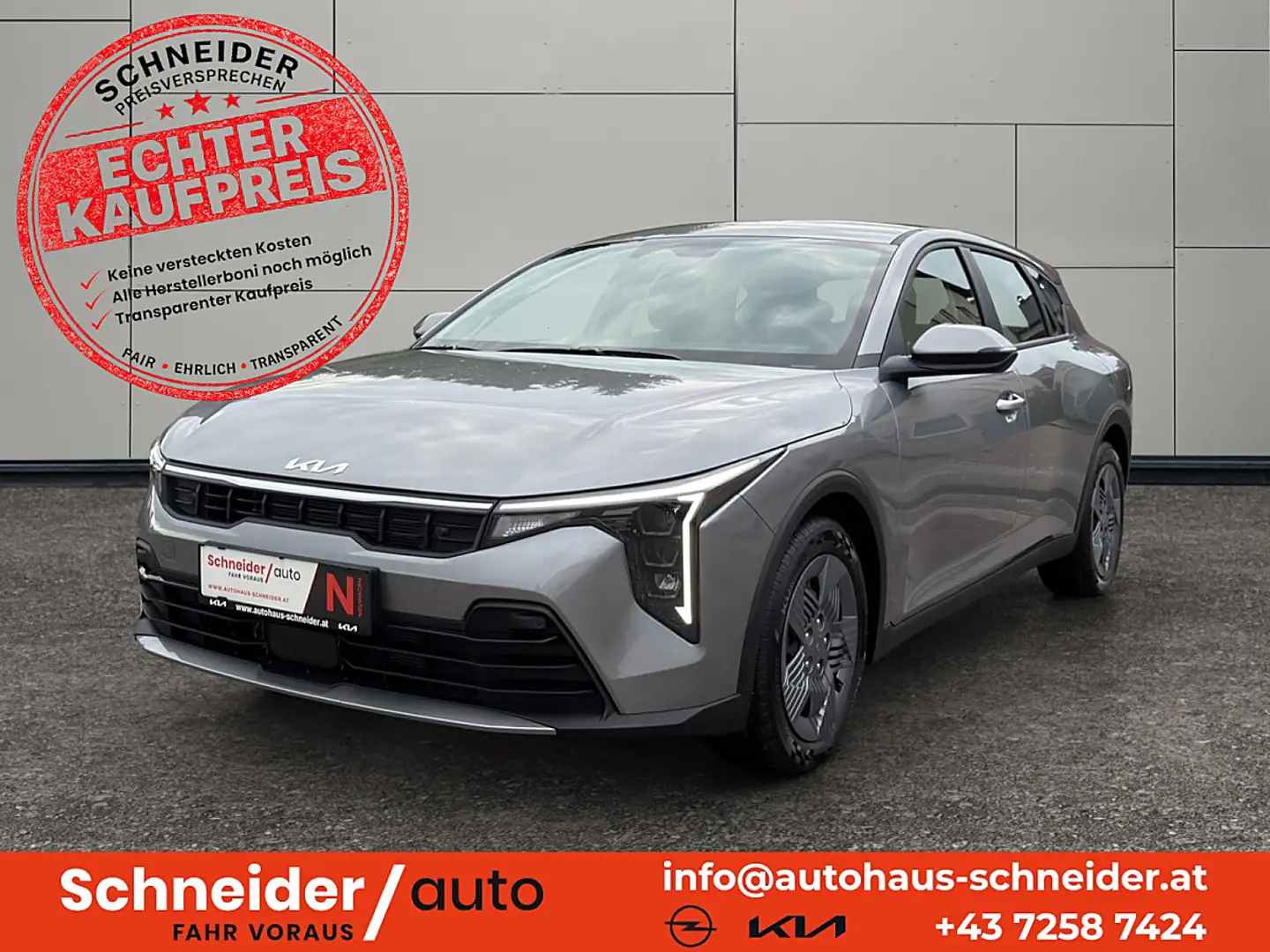 Kia K4 1,0 TGDI Titan mit Winter-Paket P1 Grau - 1