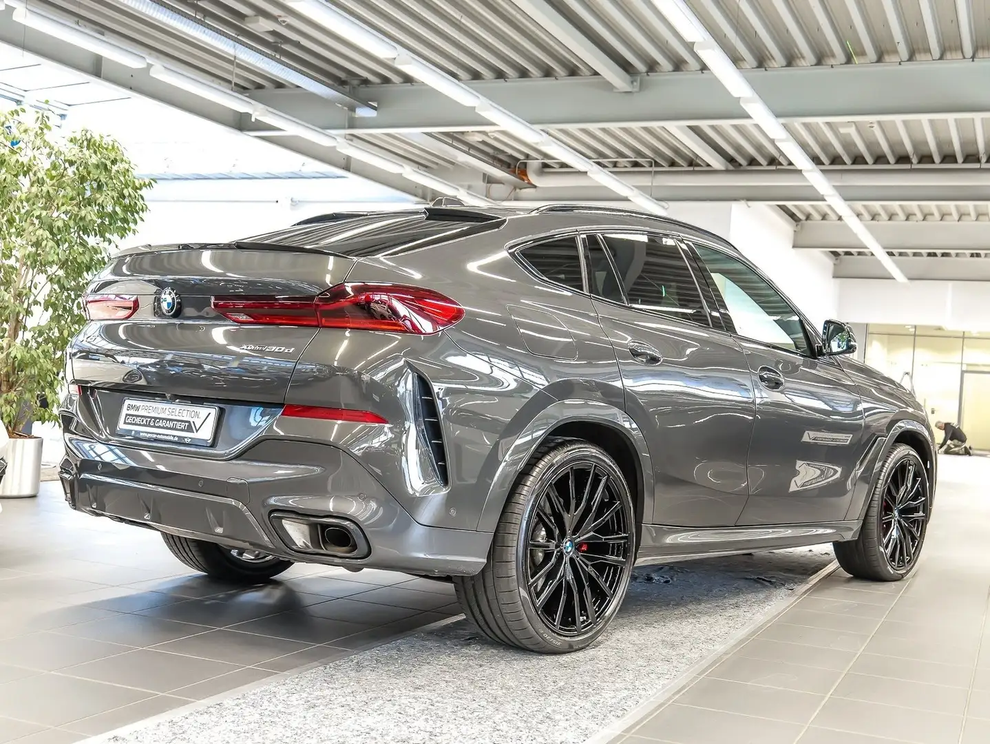 BMW X6 xDrive30d M Sport ACC AHK RFK NAVI Standh. Grau - 2